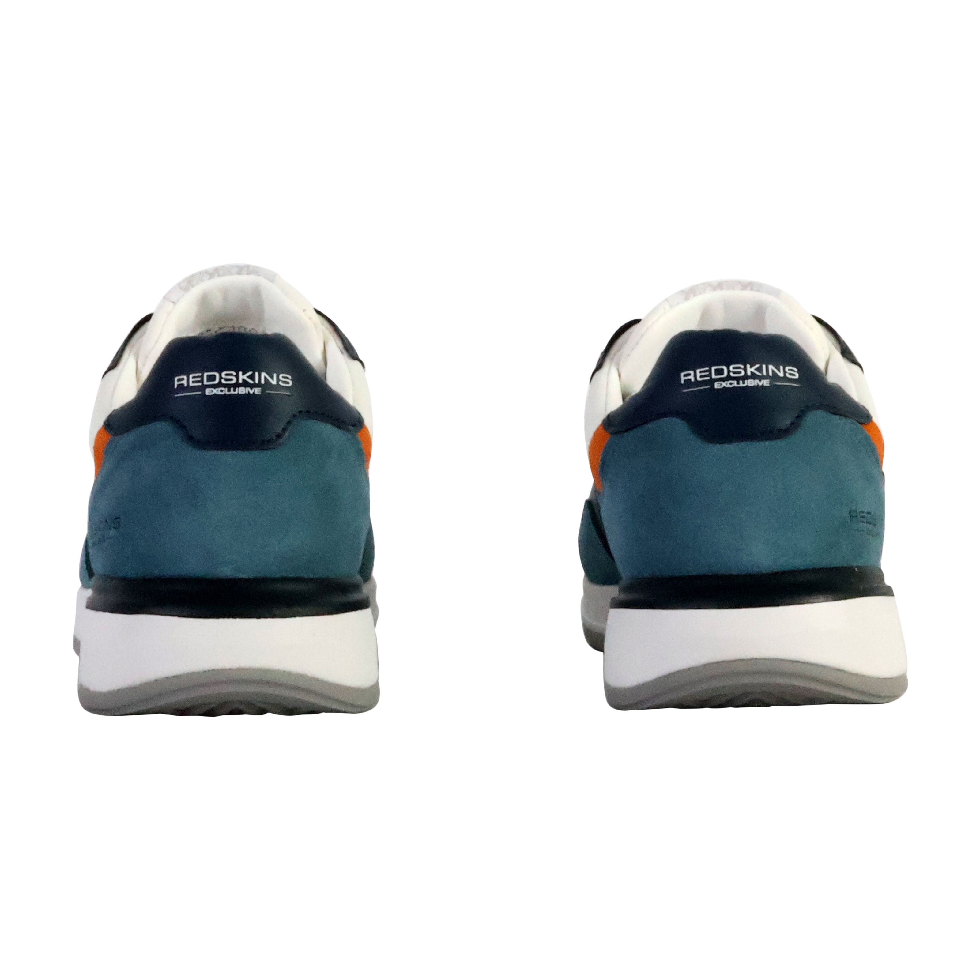 Leather trainers REDSKINS Blue
