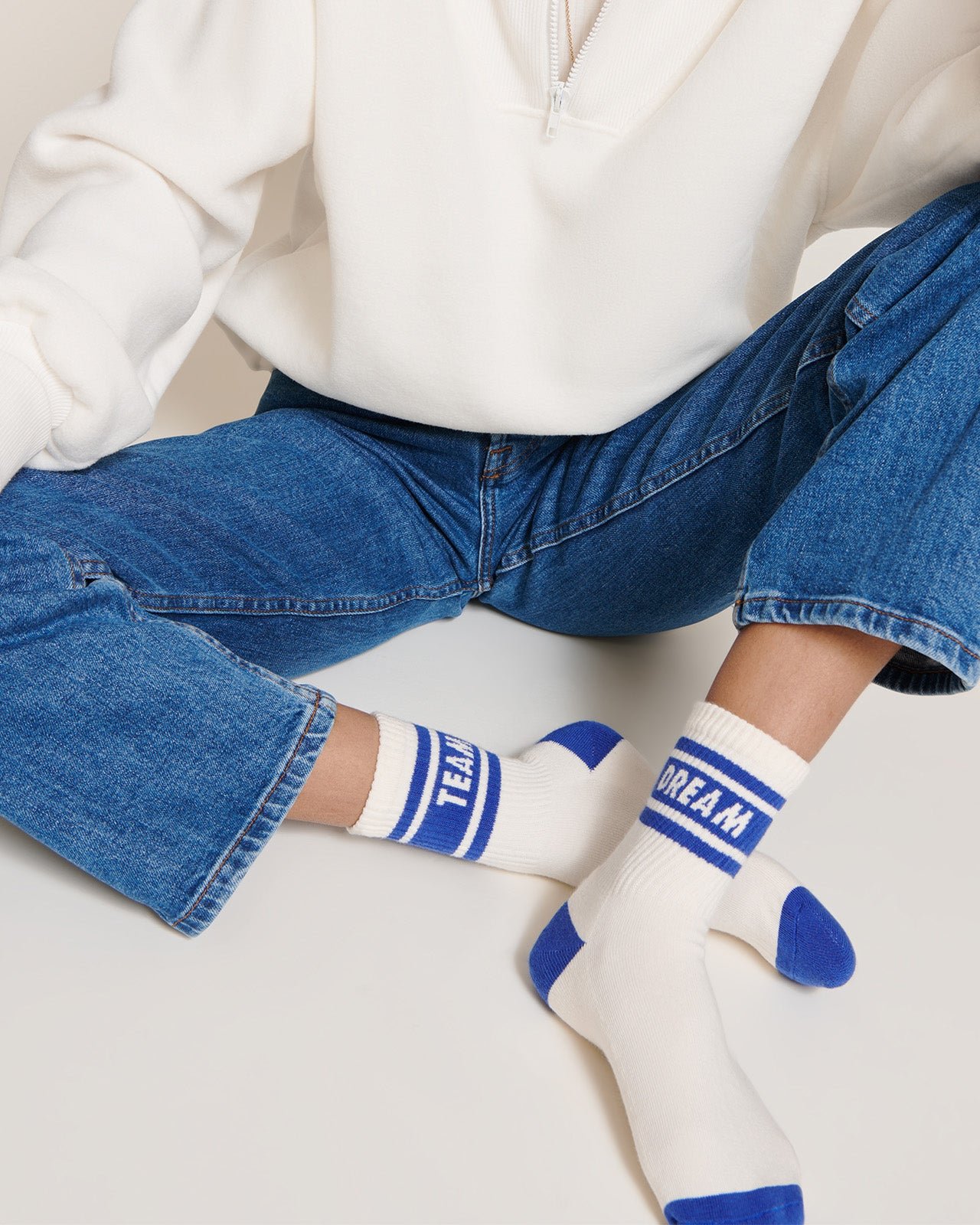 Dream Team socks EMOI EMOI White