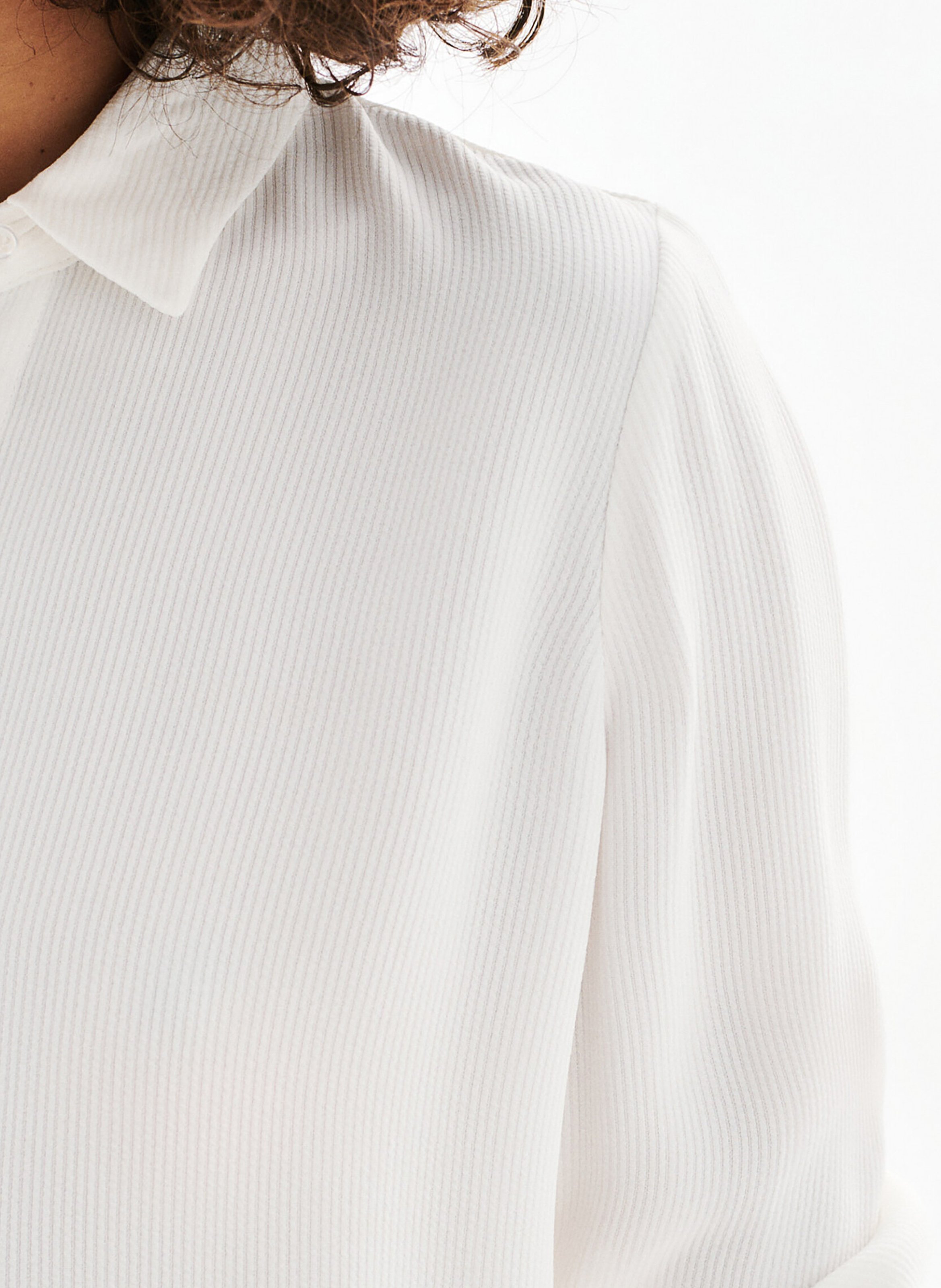 Chemise col classique CAROLL Beige