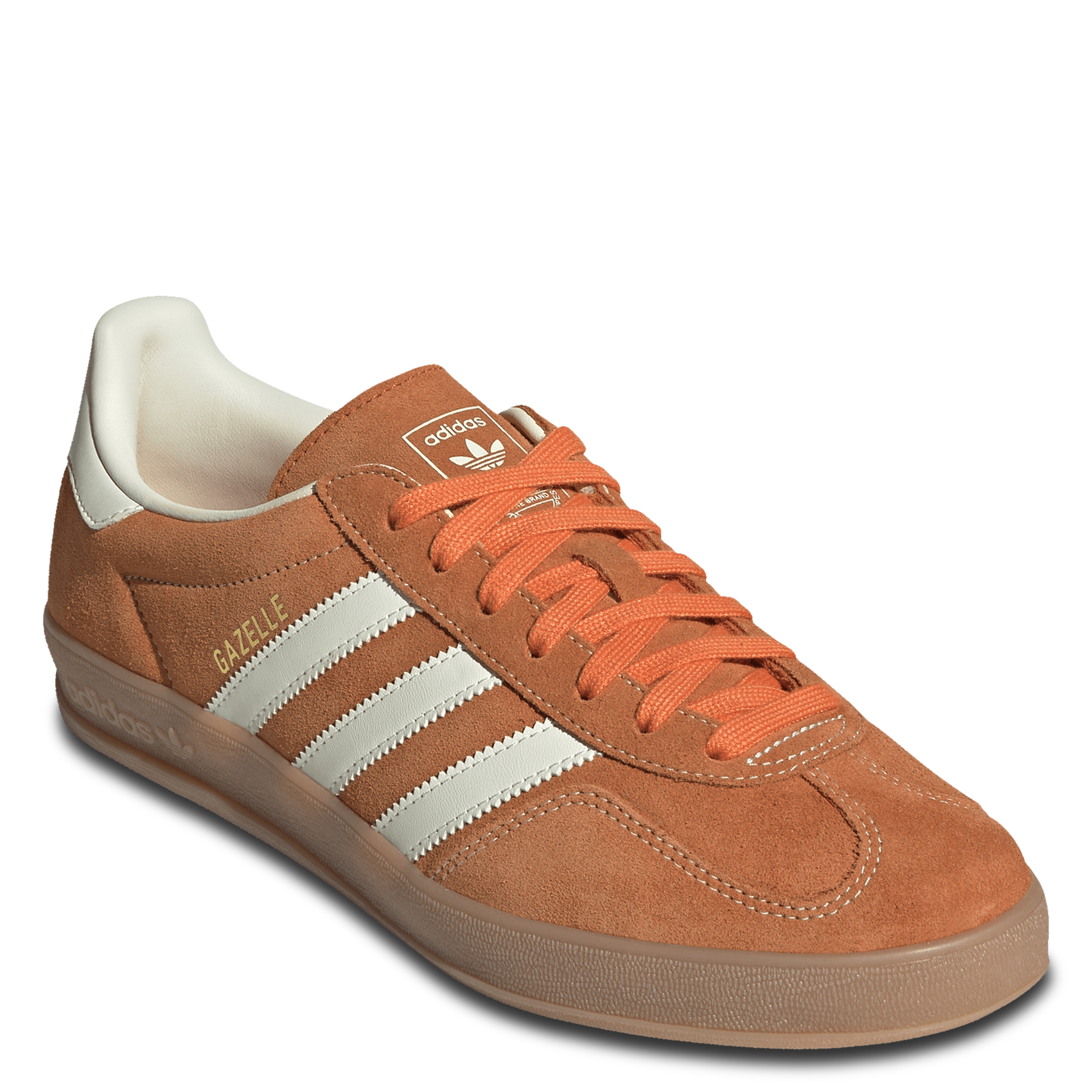 Basket basses en cuir ADIDAS Orange