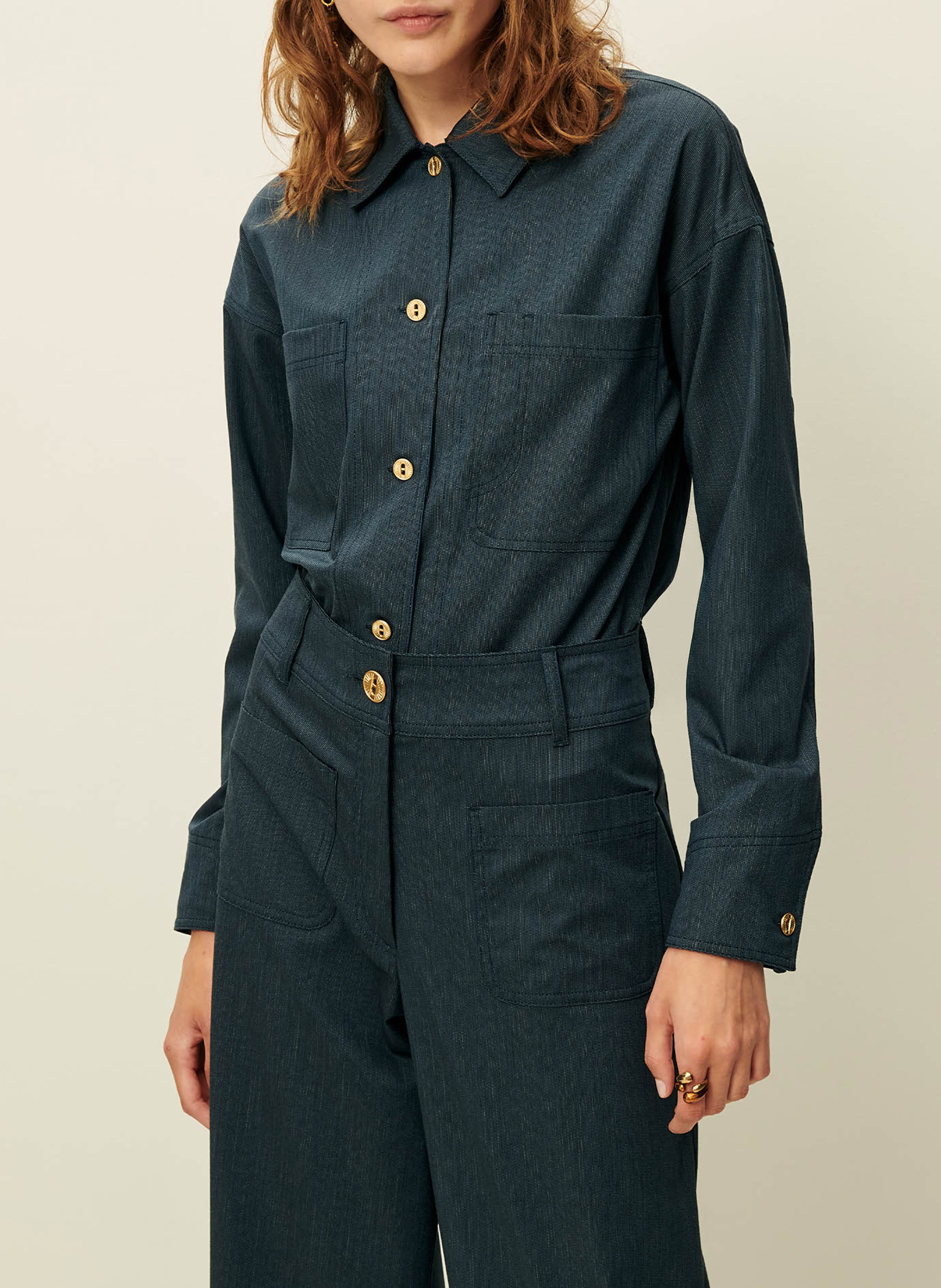 Chemise col classique SESSUN Blue