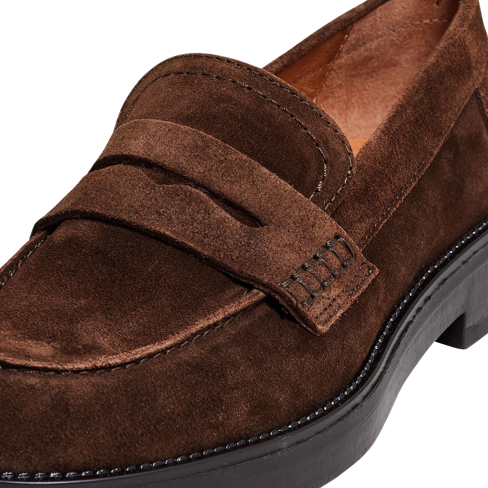 Leather loafers JONAK Brown