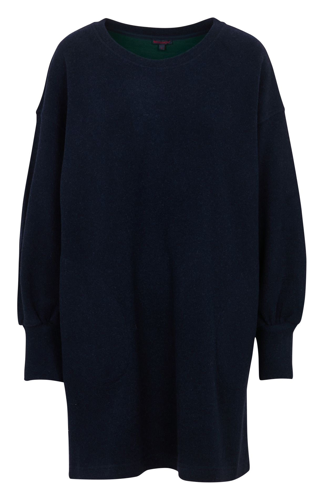 Robe courte ample unie BENSIMON Bleu