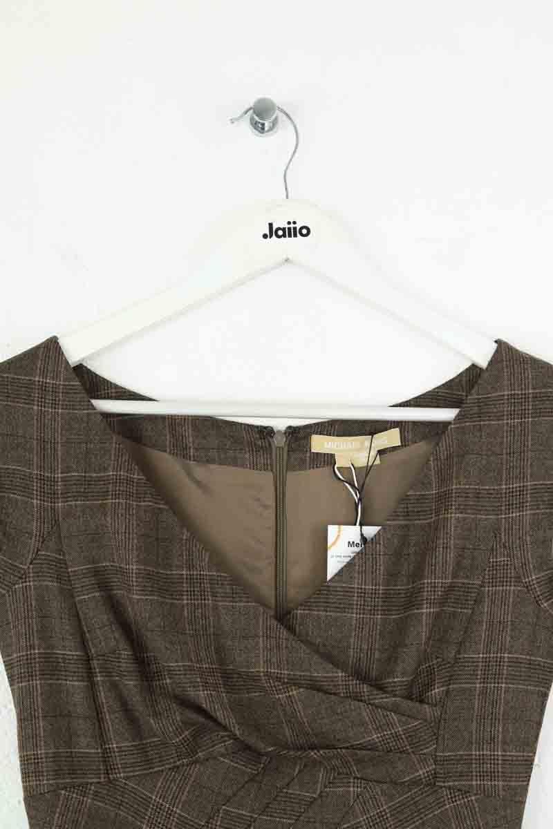 V-neck dress MICHAEL KORS - Seconde main Brown