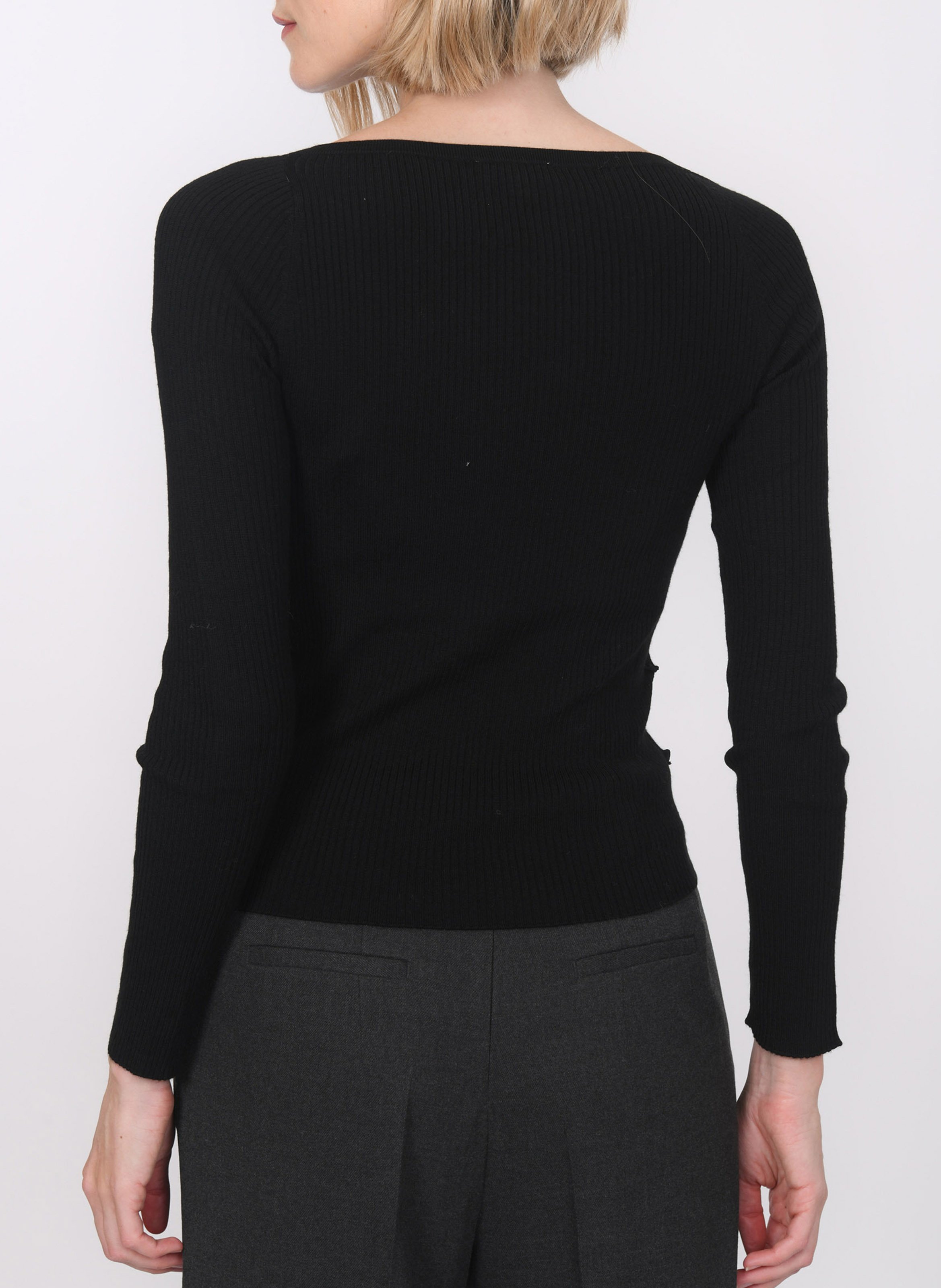 Pull col asymétrique KOOKAI Noir