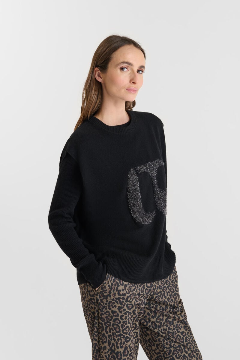 Sweater LE TEMPS DES CERISES Black
