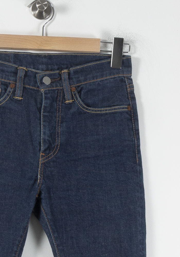 Cropped slim jeans with studs LEVI'S - Seconde main Blue