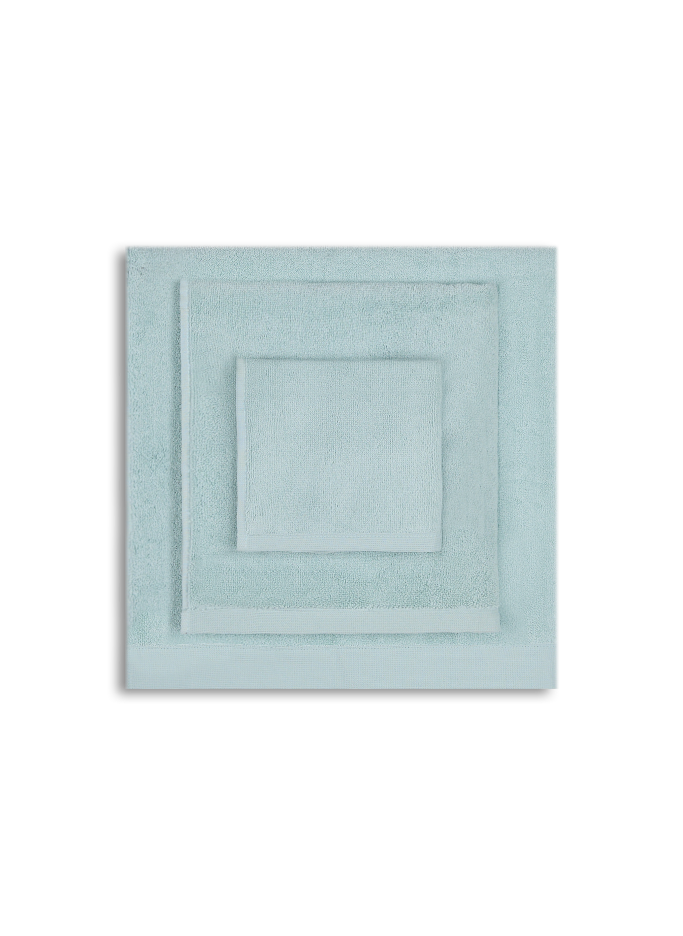 Serviette de douche en coton AU PRINTEMPS PARIS MAISON Vert