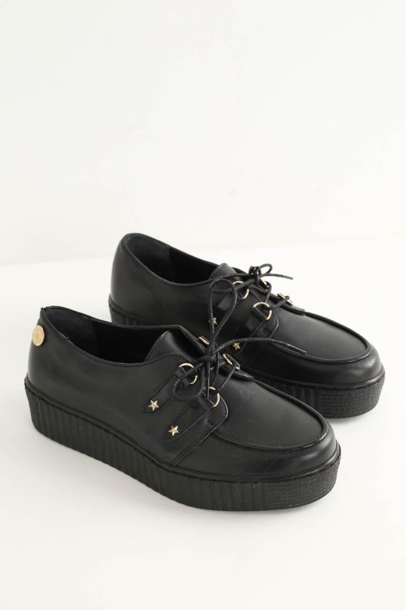 Moccasins TOMMY HILFIGER - SECONDE MAIN Black