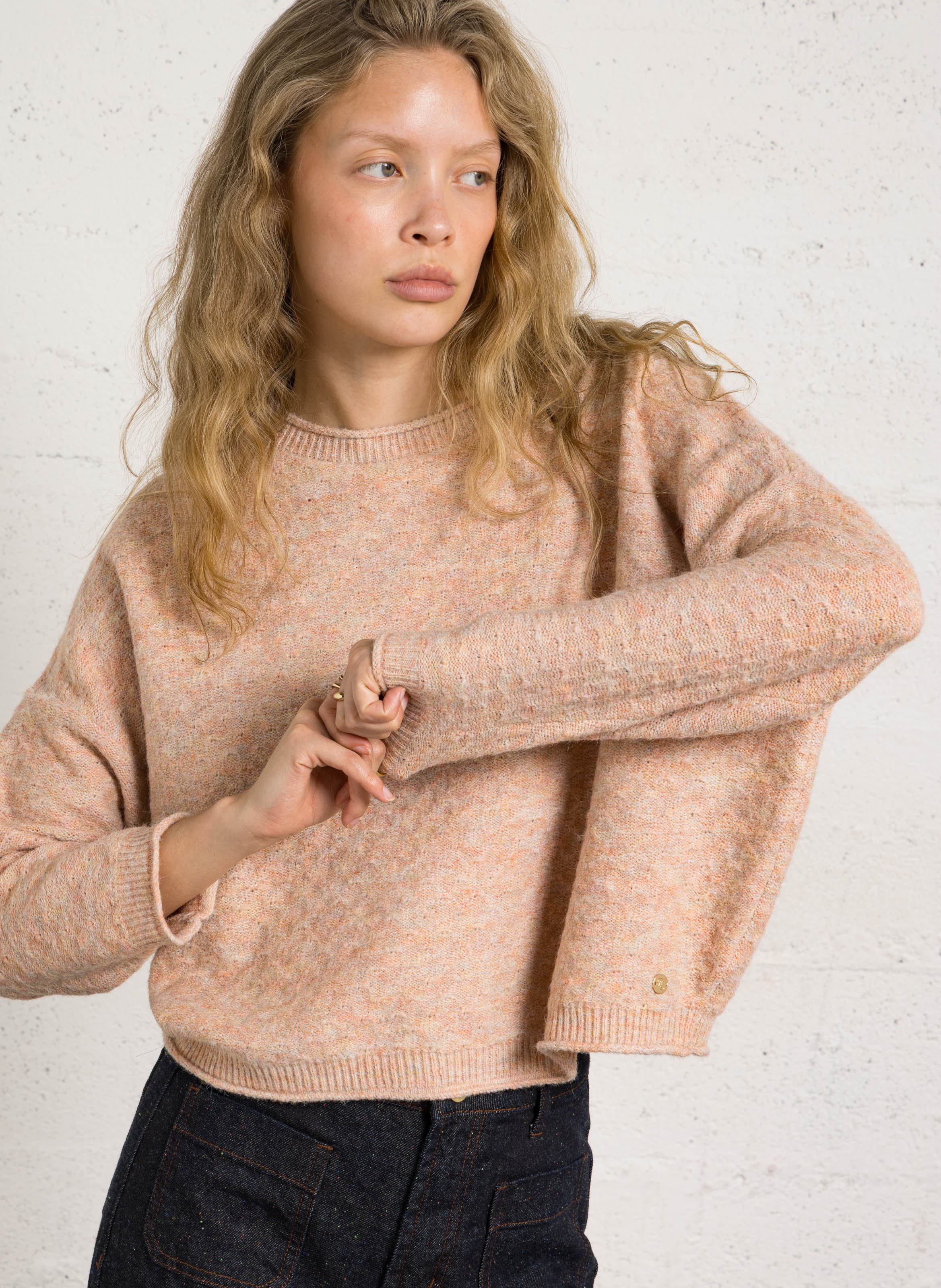 Oversized sweater LA PETITE ETOILE Pink
