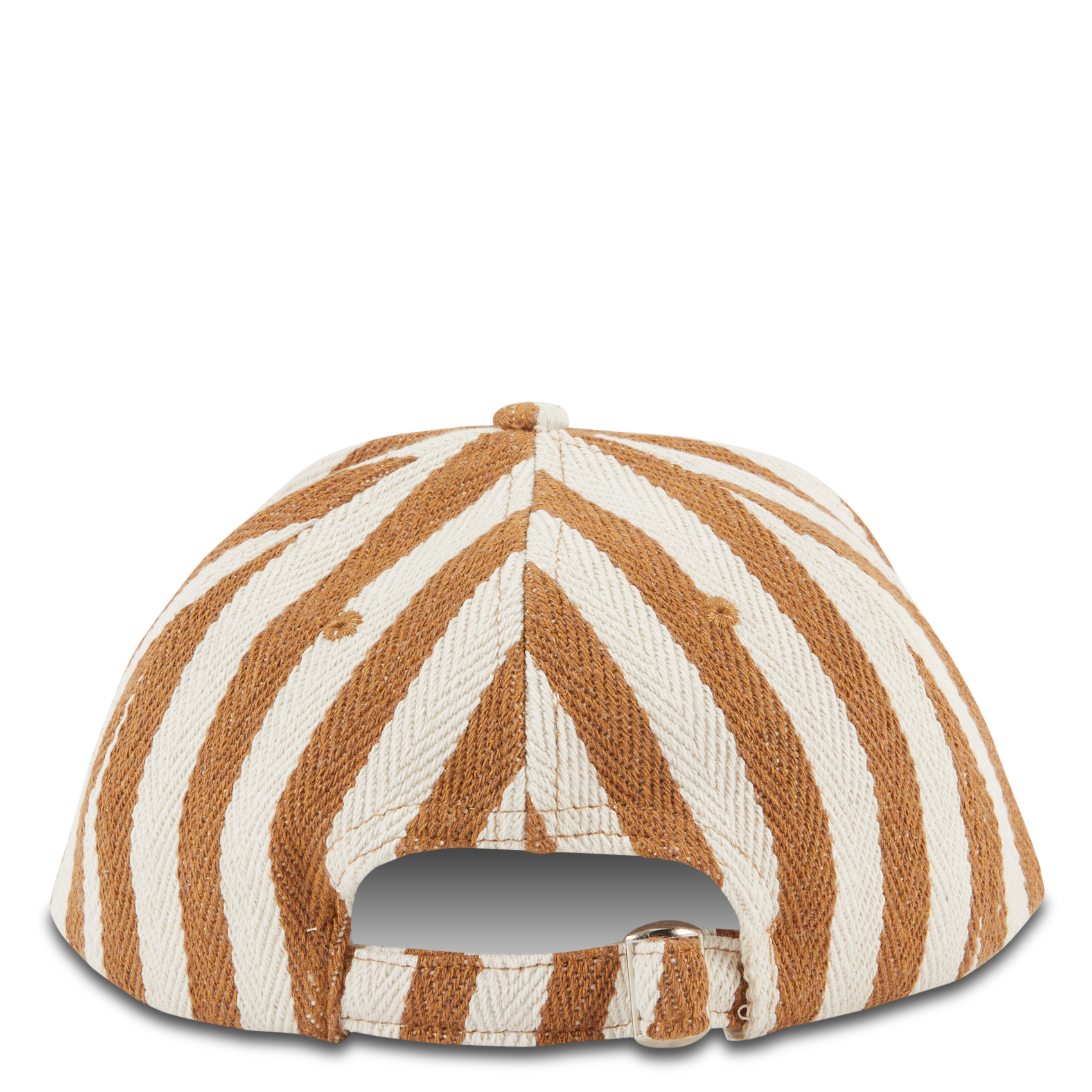 Casquette à rayures AU PRINTEMPS PARIS Marron