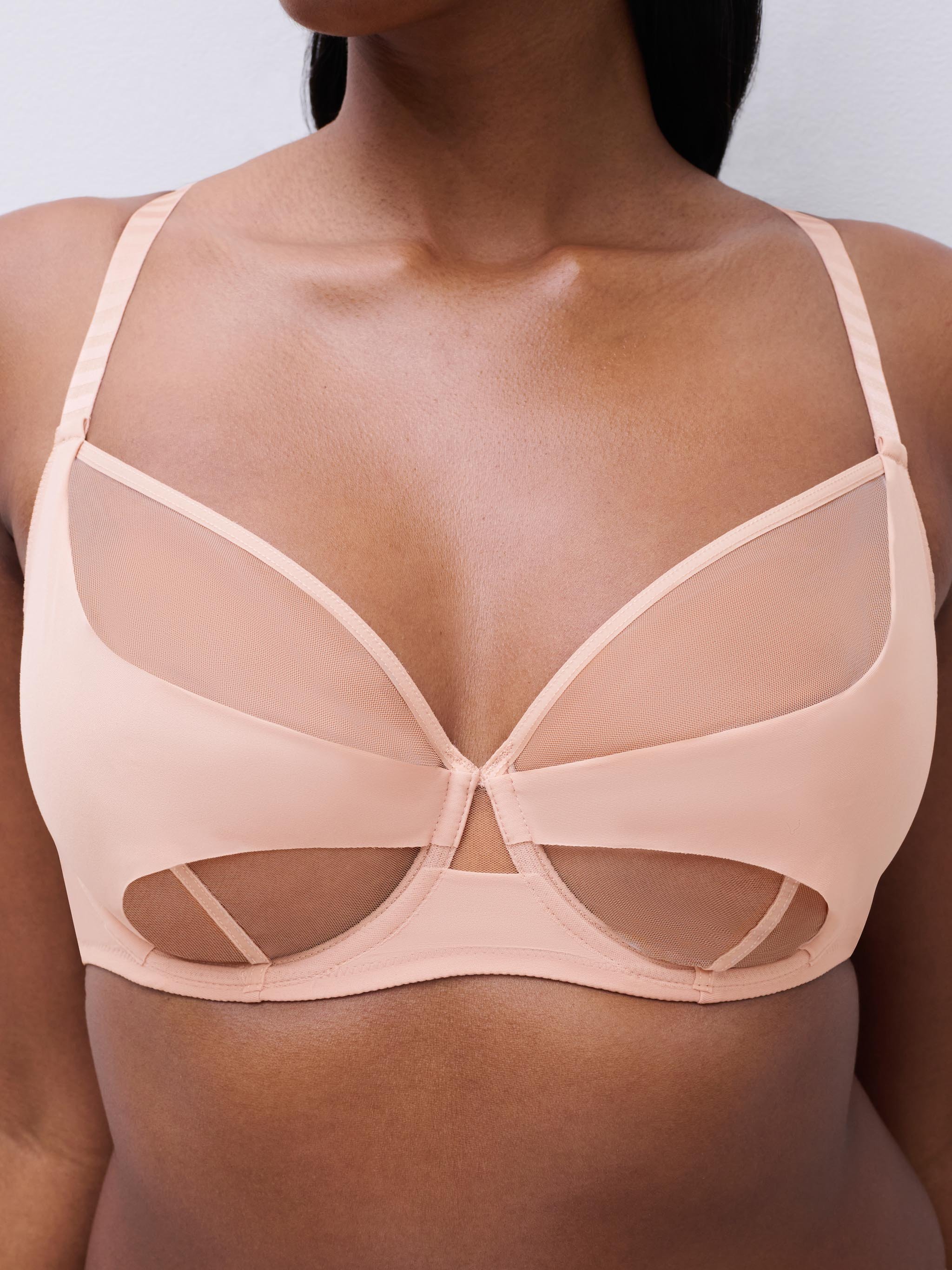 Full-cup bra CHANTELLE PULP Beige