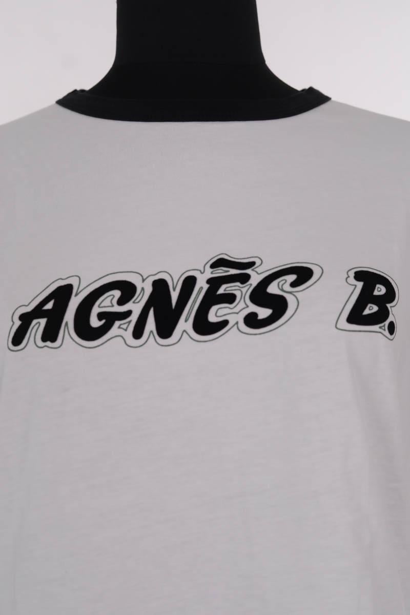 T-shirt AGNES B. - Seconde Main White