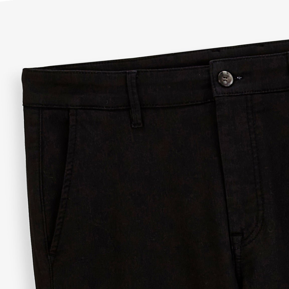 Comfort fit cotton trousers SERGE BLANCO Black