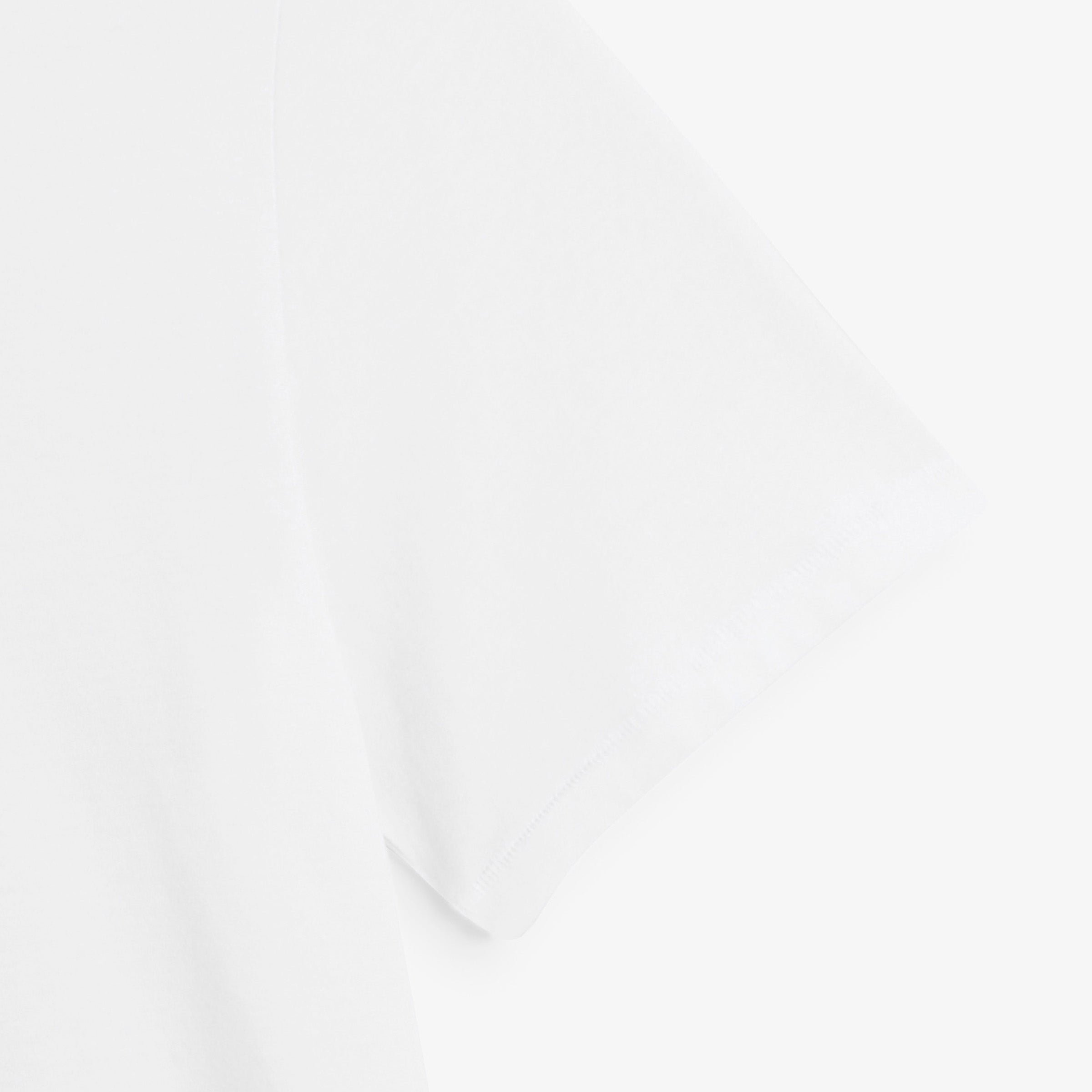 Short-sleeved t-shirt with bouclé badge SERGE BLANCO White
