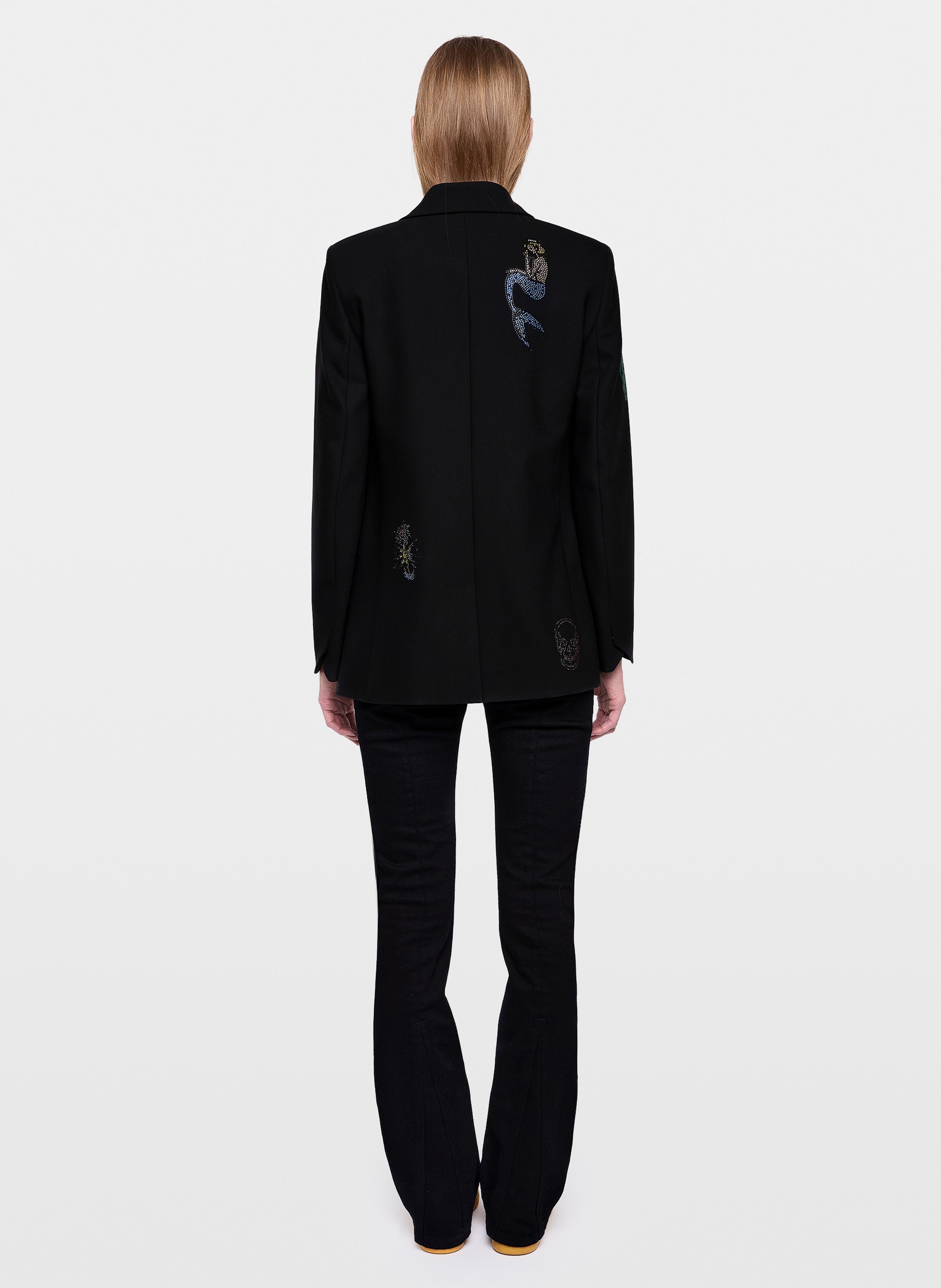 Veste de tailleur strassée ZADIG&VOLTAIRE Noir
