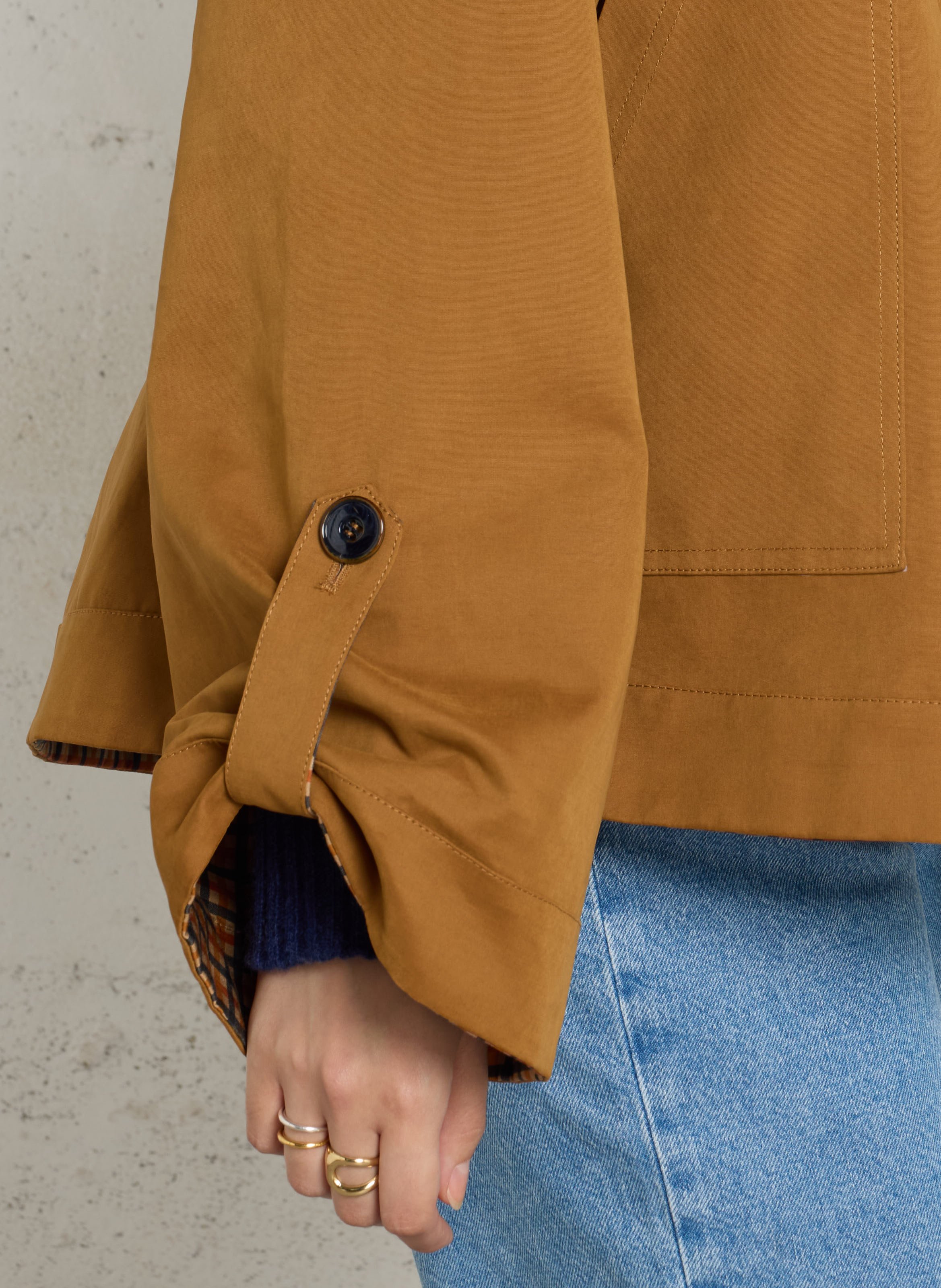 Kurzer Wendetrenchcoat SACRECOEUR Mehrfarbig