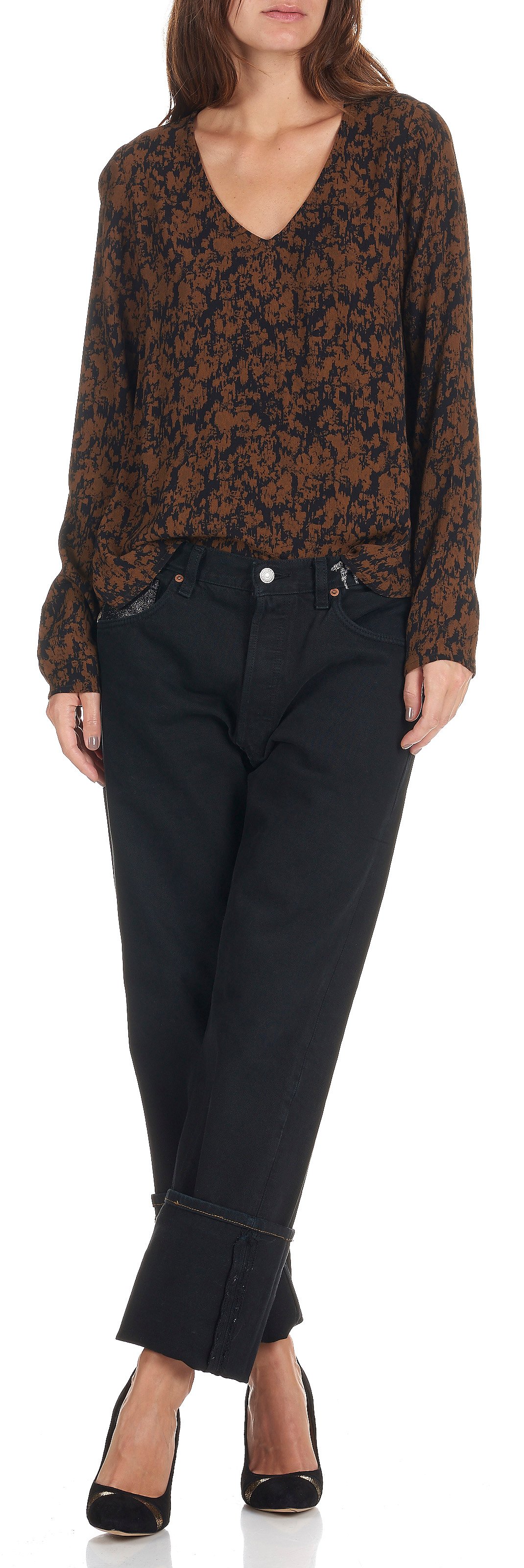 Kalumba boyfriend jeans MOMONI Black