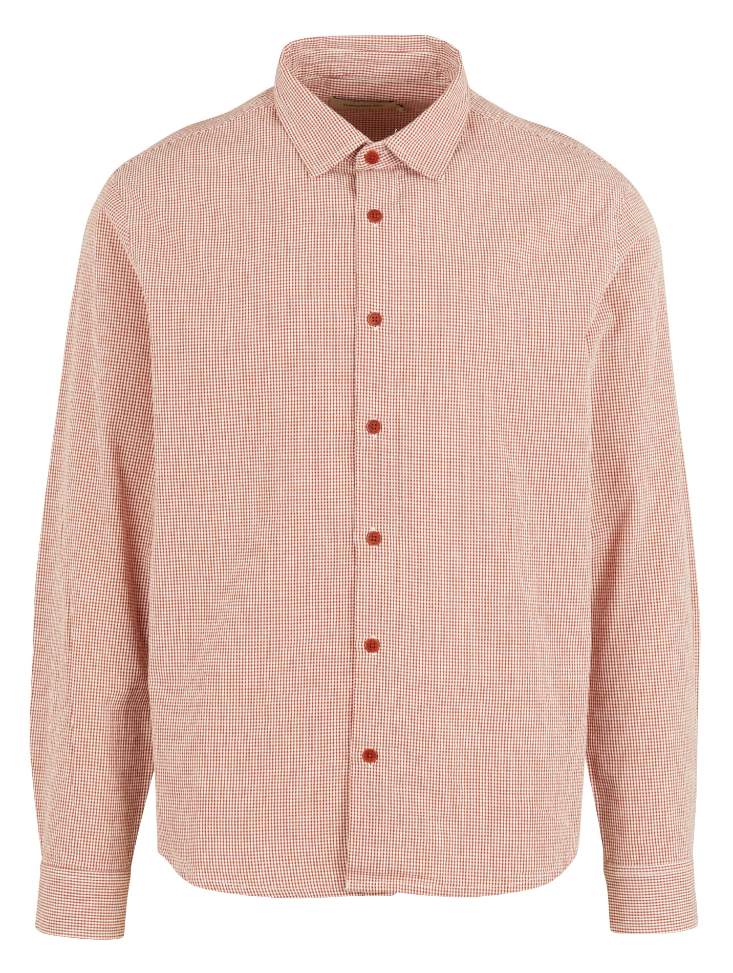 100% cotton checked shirt THINKING MU