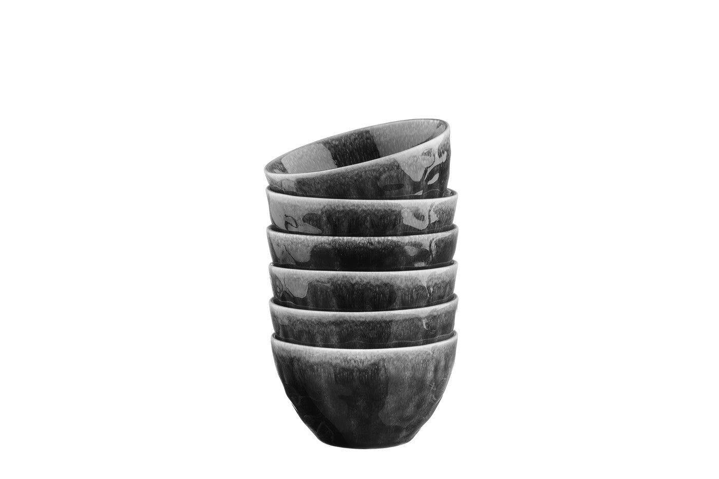 MOON - 6-piece bowl set BJORN Black