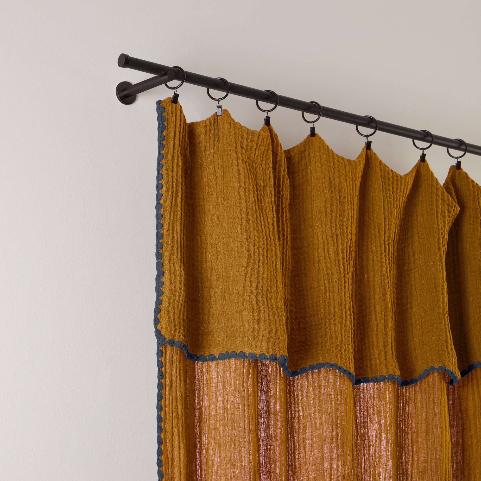 Rideau panneau MADURA Marron