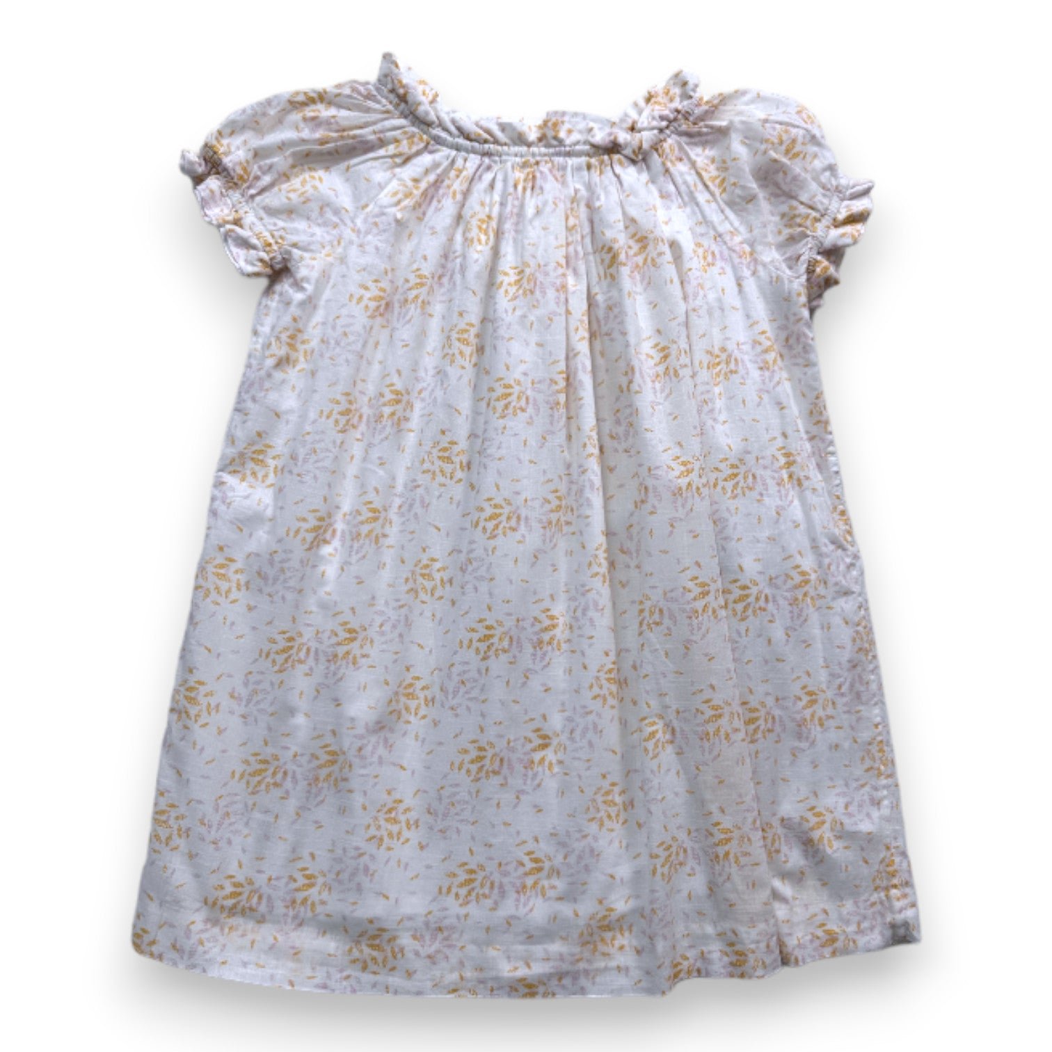 White child's dress - 4 years BONPOINT - Seconde Main White