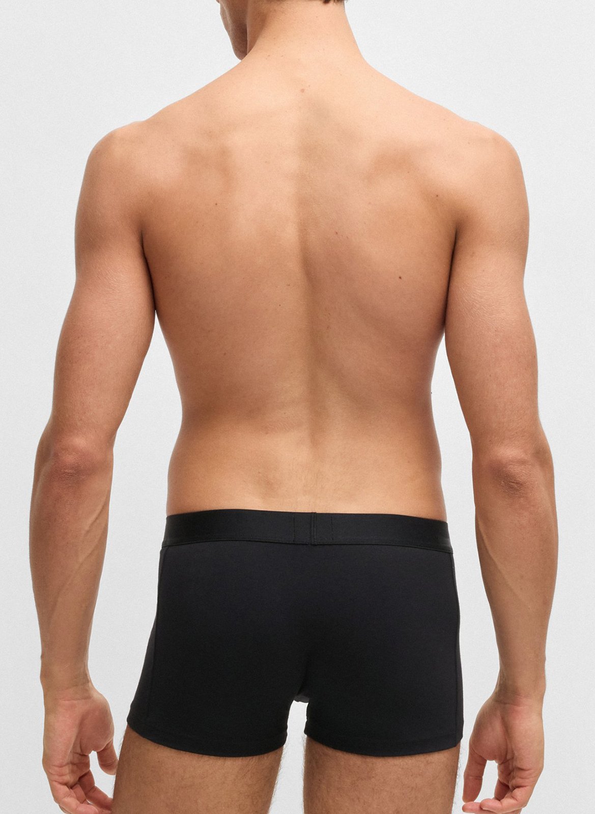 Pack of mixed cotton boxer shorts BOSS Black