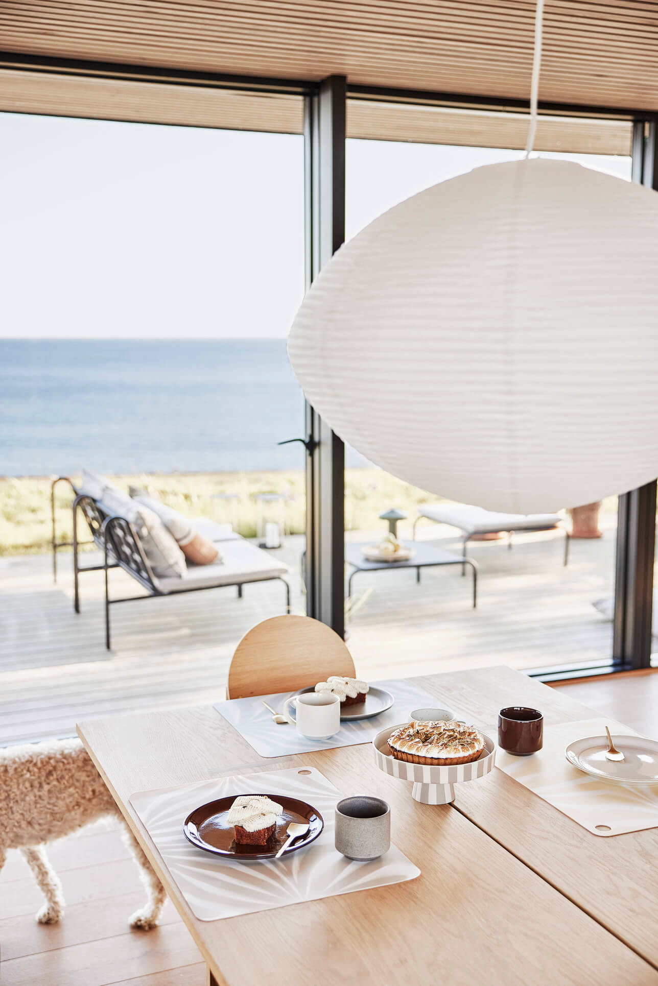 Set of 2 placemats OYOY LIVING DESIGN Beige