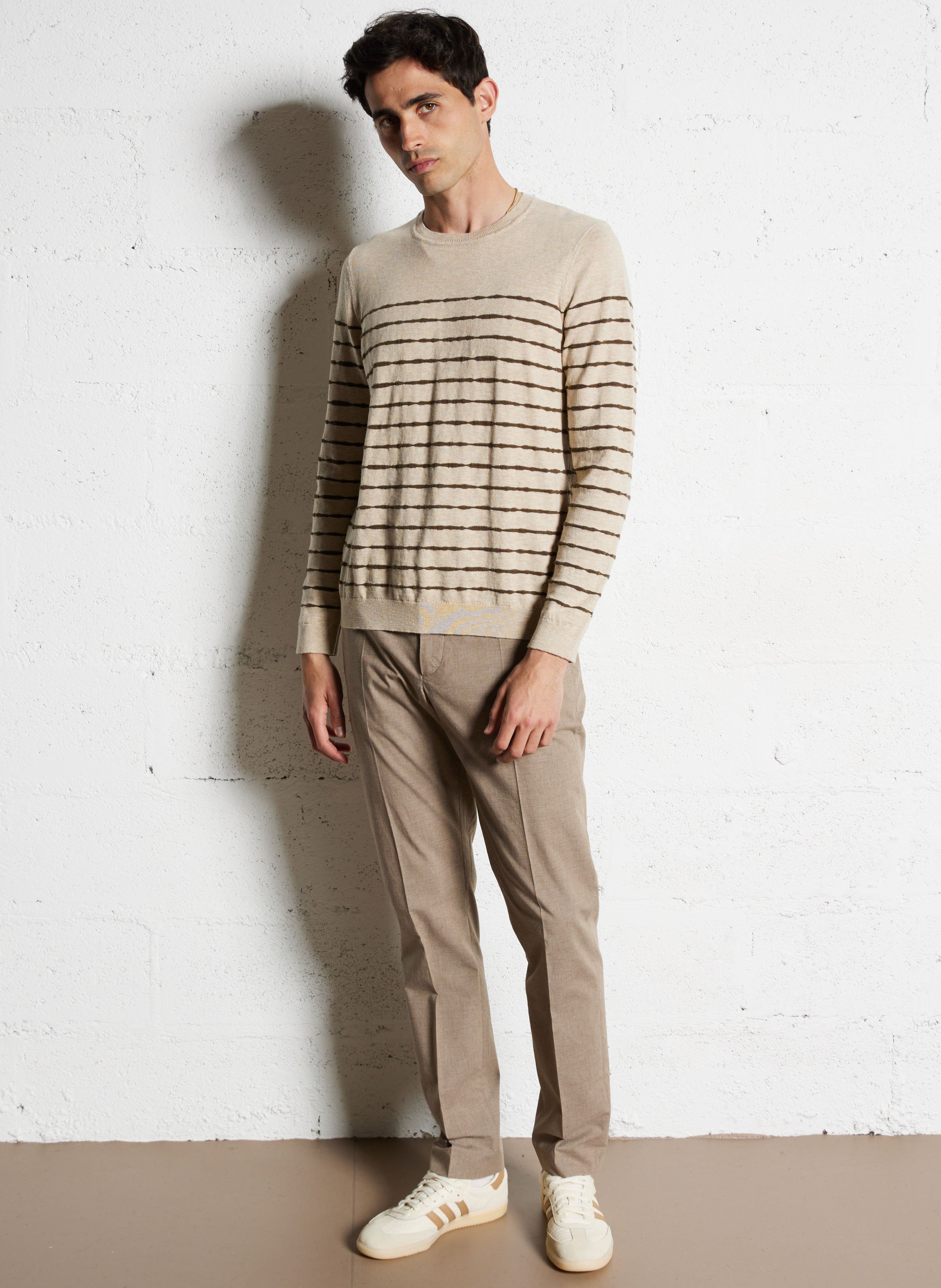 Pantalon costume droit  IKKS Beige