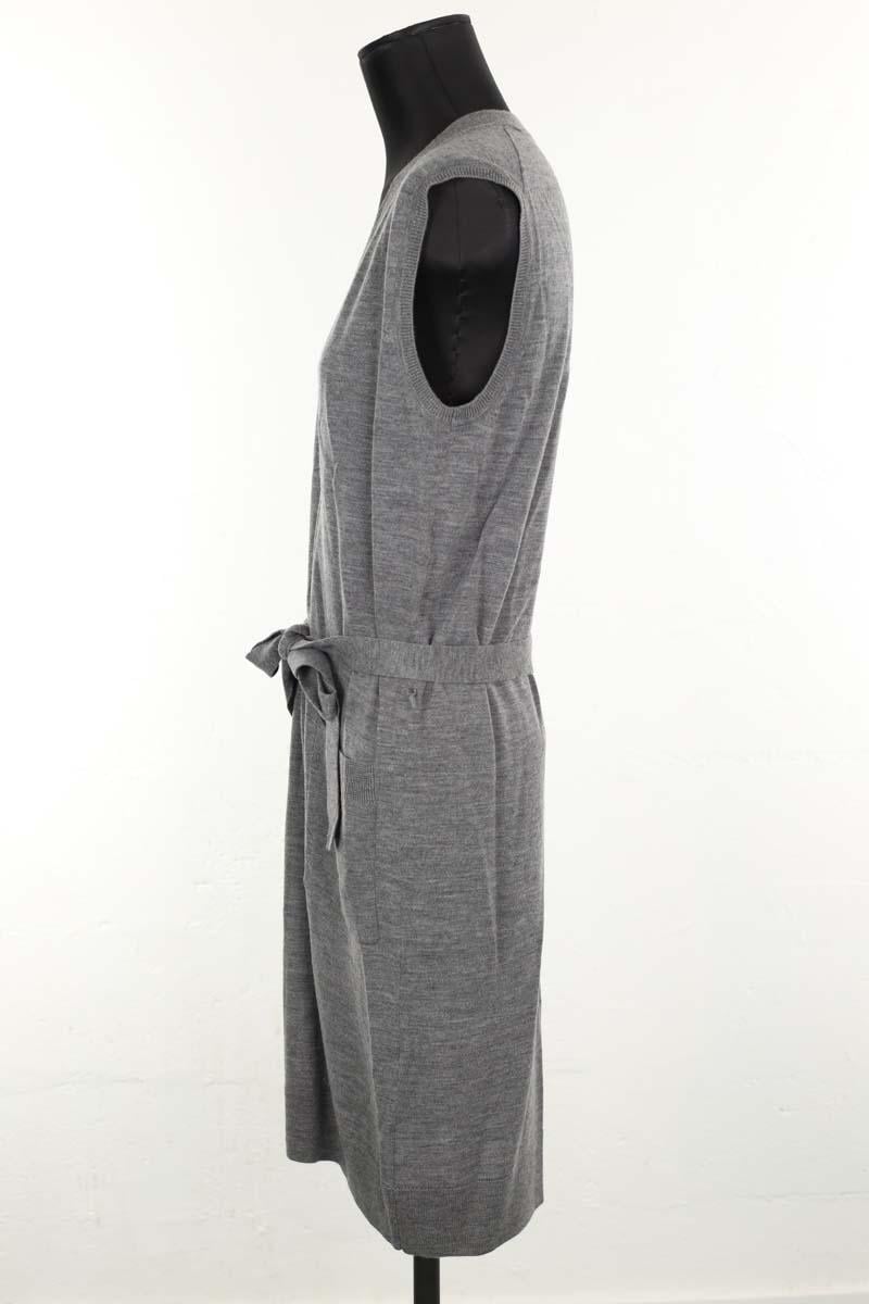 V-neck dress PAULE KA - Seconde main Grey