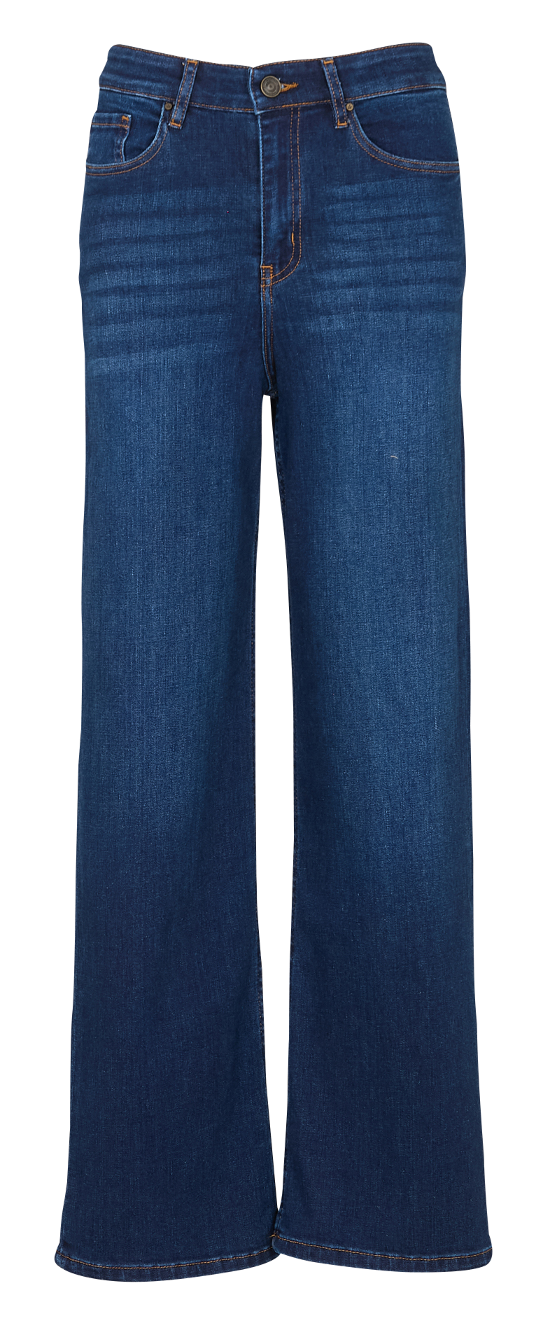 Jean droit en coton mélangé SUD EXPRESS Bleu