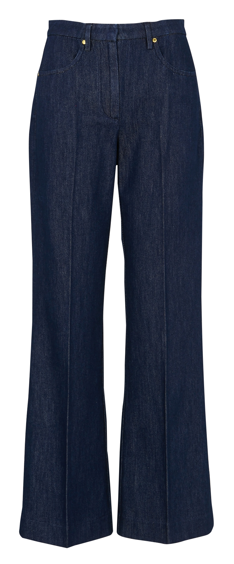 Jean taille haute flare brut TARA JARMON Bleu