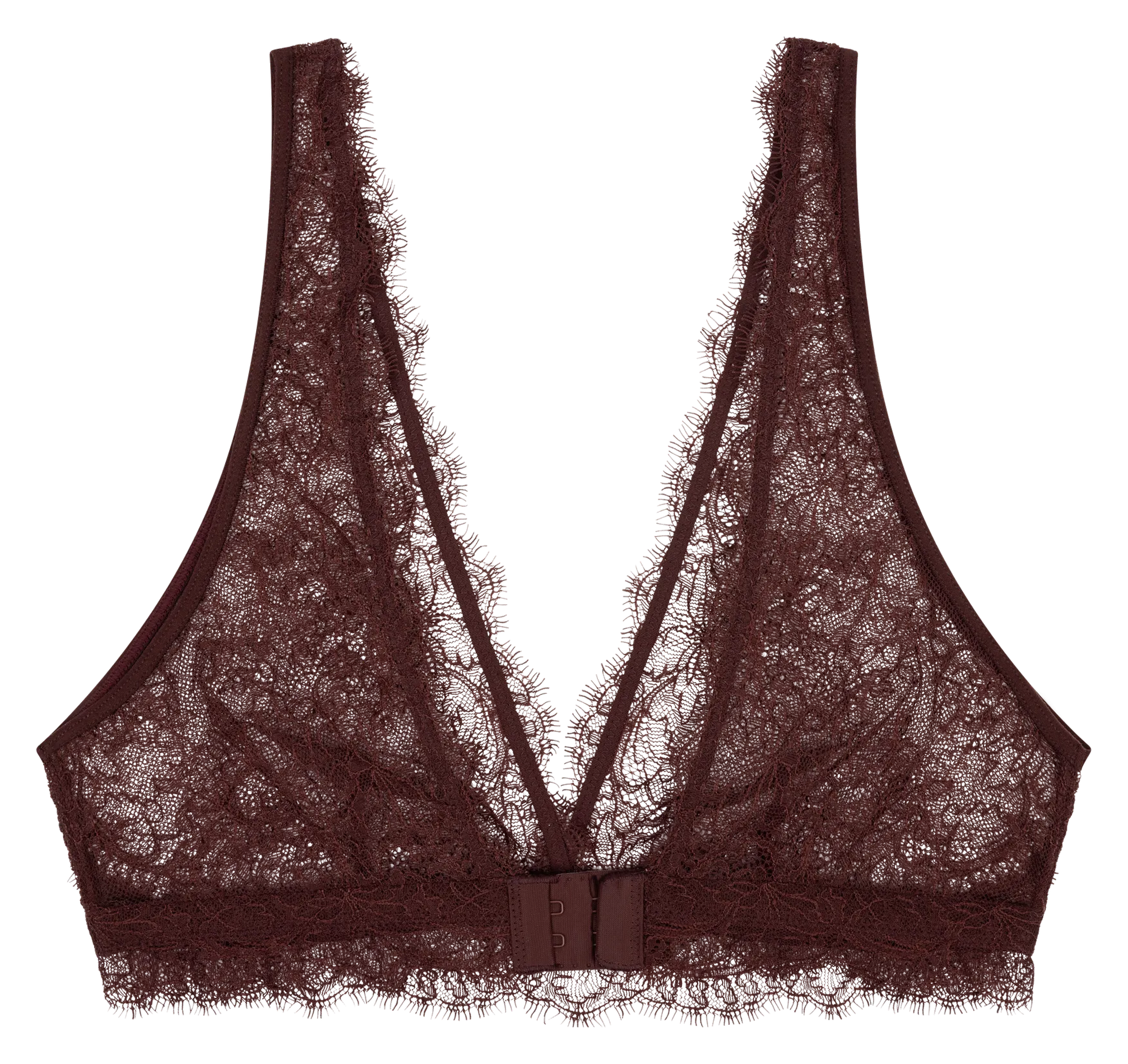Bralette en dentelle  LOVE STORIES Marron