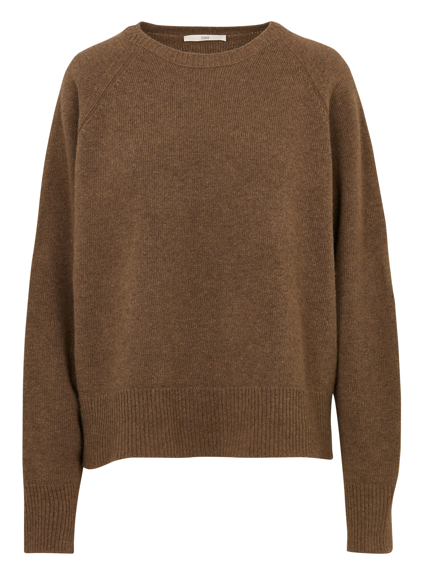Loose-fit round-neck wool jumper HOD PARIS Green