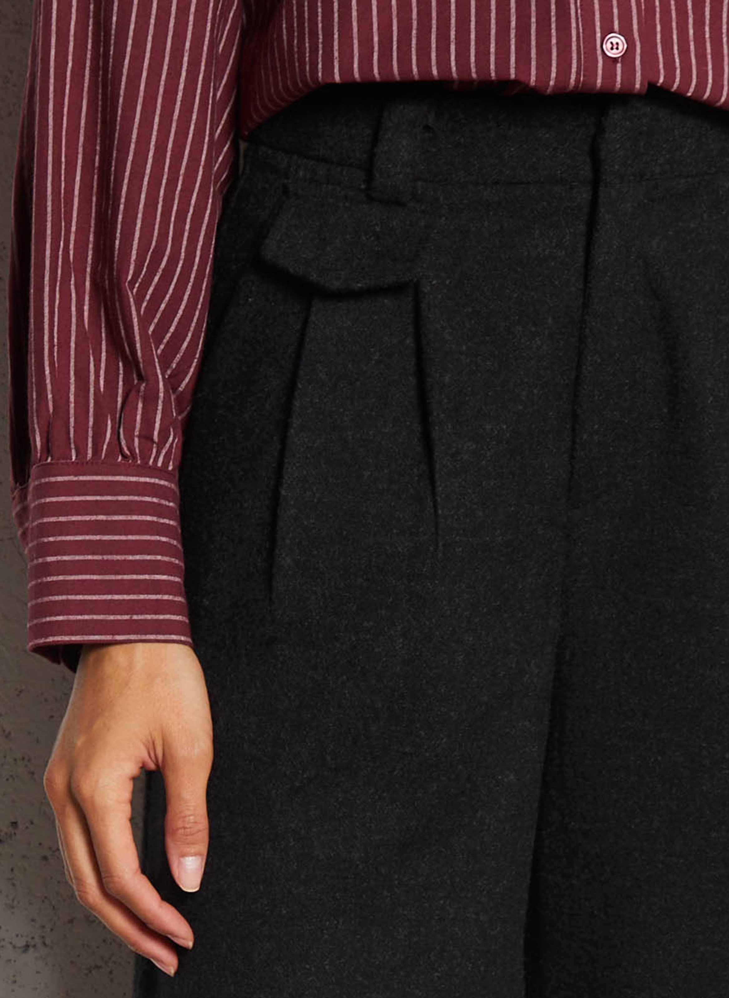 Pantalon large  SEE U SOON Noir