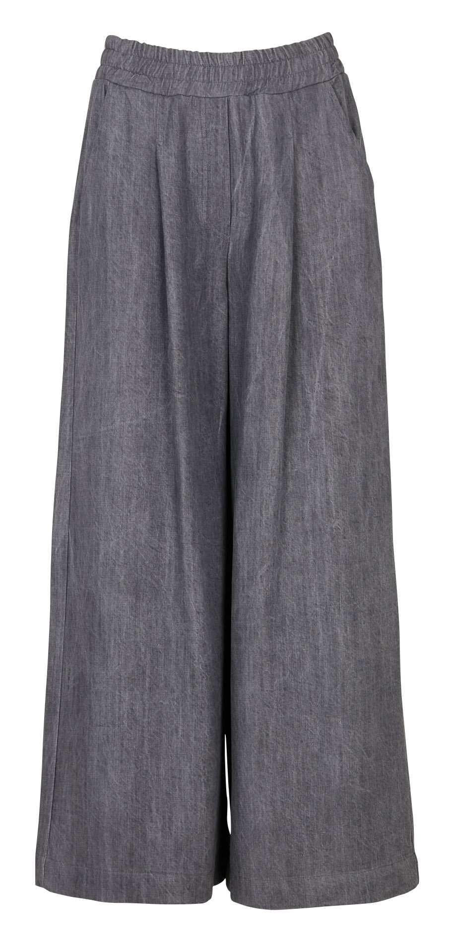 Pantalon large taille haute TINSELS Argent