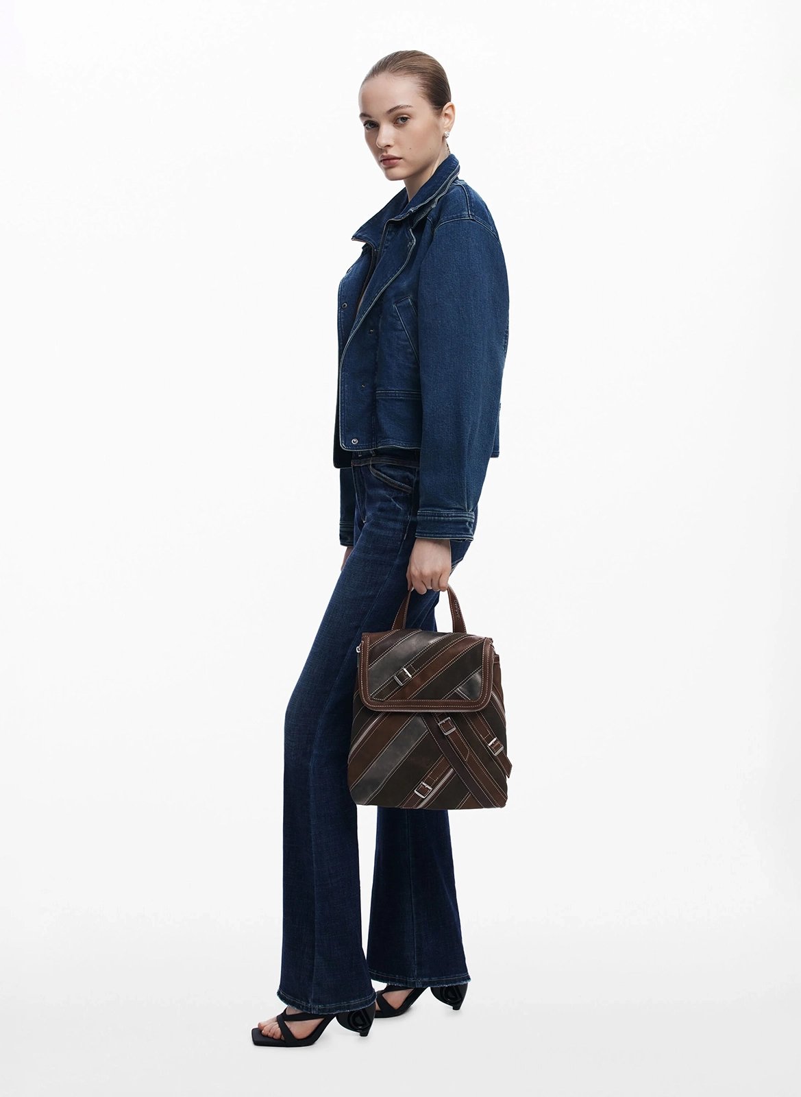 Rucksack mit Schnallen DESIGUAL Braun