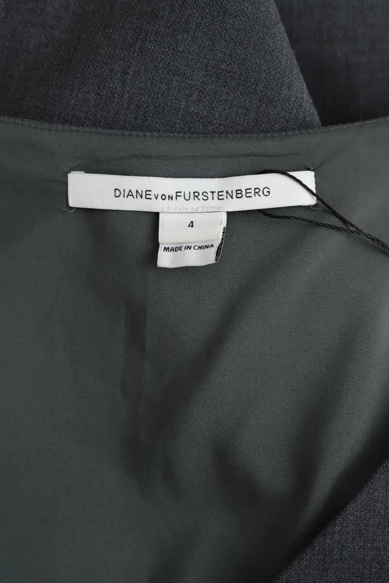 Dress DIANE VON FURSTENBERG - Seconde Main Grey