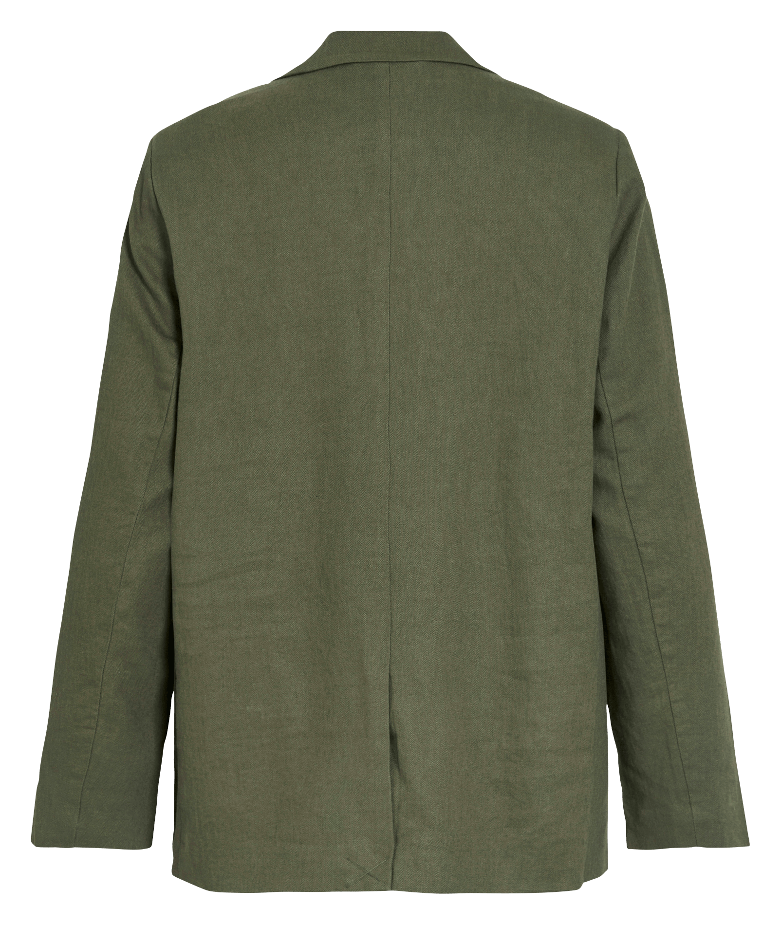 Veste tailleur en lin mélangé VILA Vert