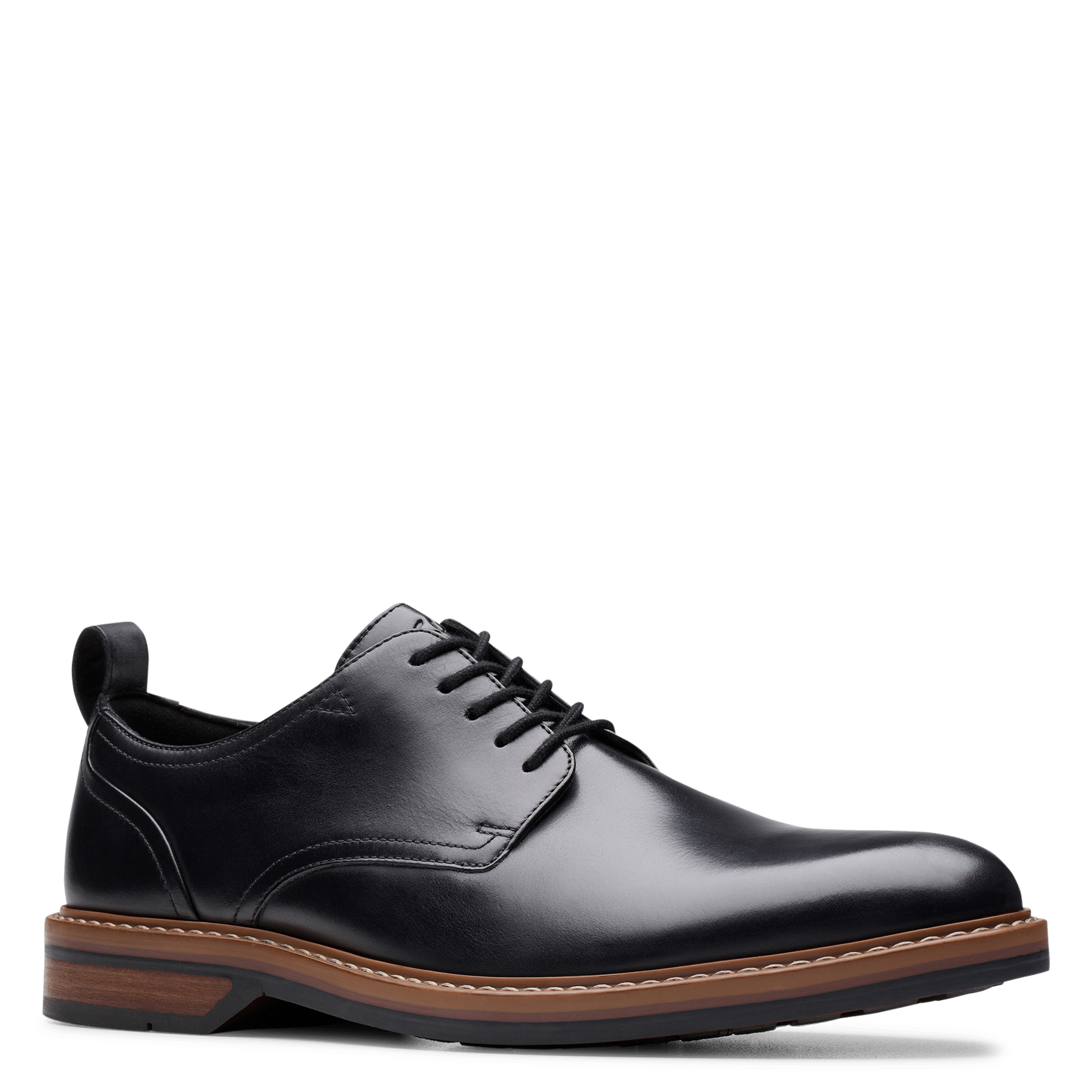 Scarpe in pelle CLARKS Nero