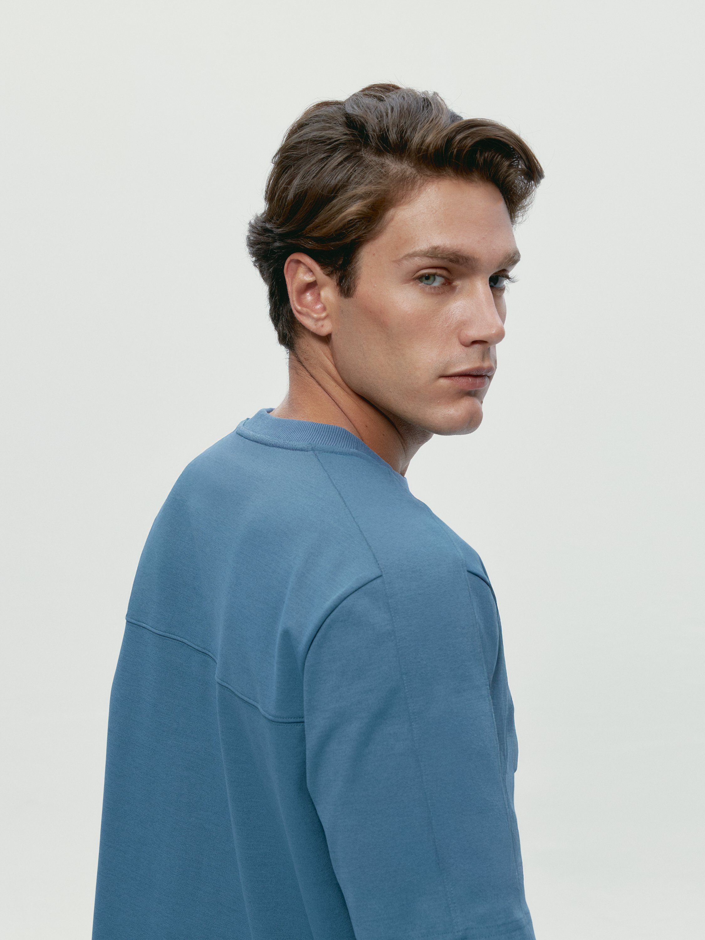 Short-sleeve performance recovery T-shirt BORN Blue