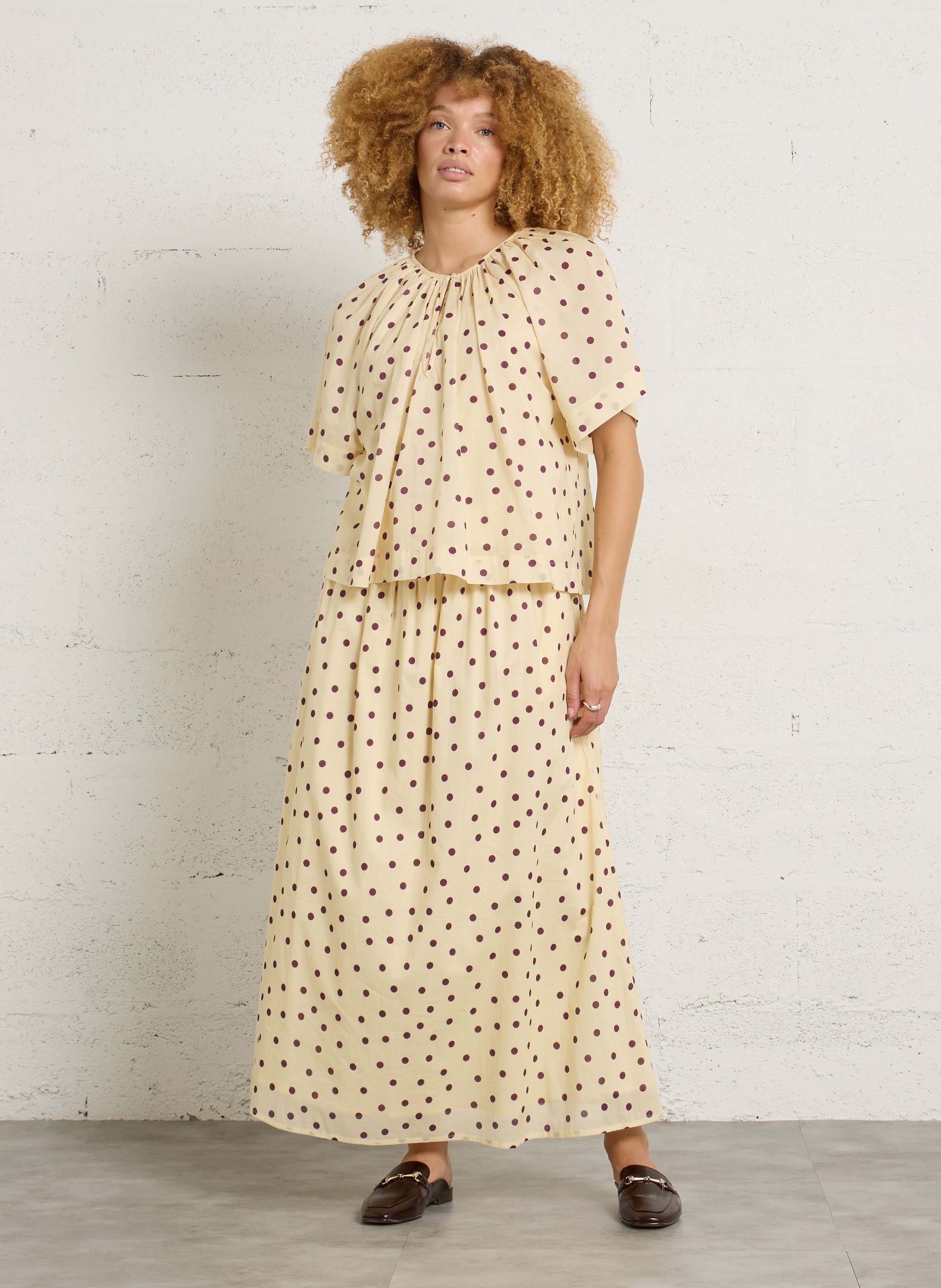 Mocassins en cuir BOBBIES Marron