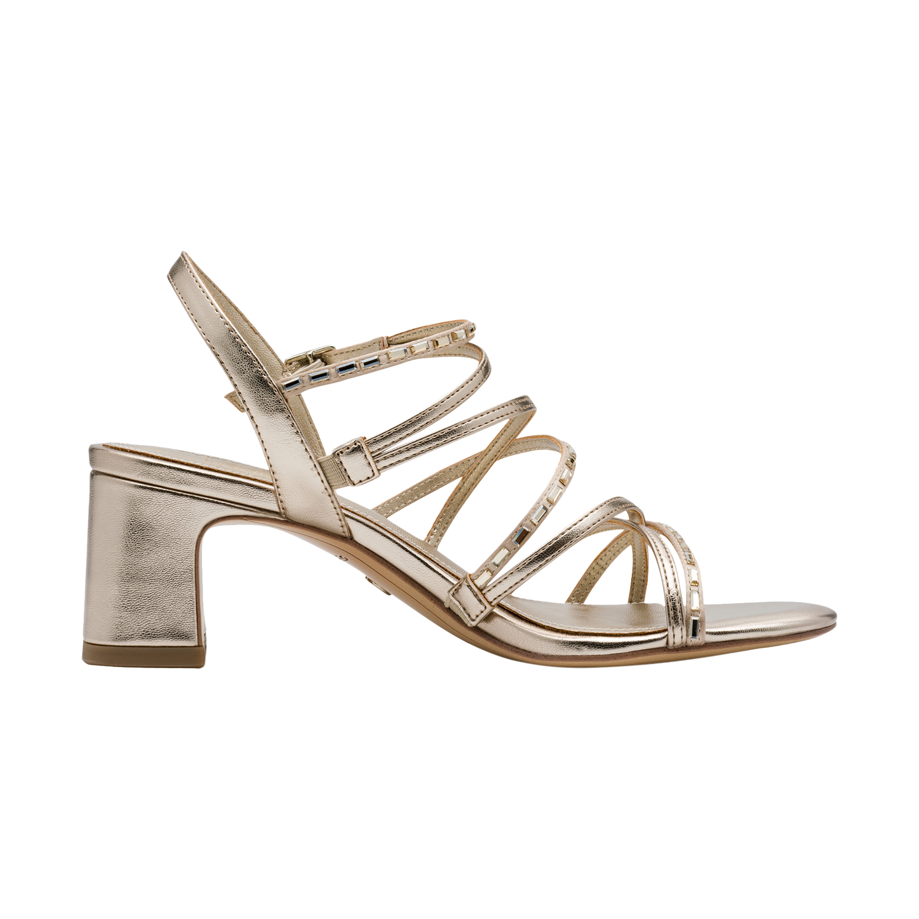 Heeled sandals TAMARIS Golden