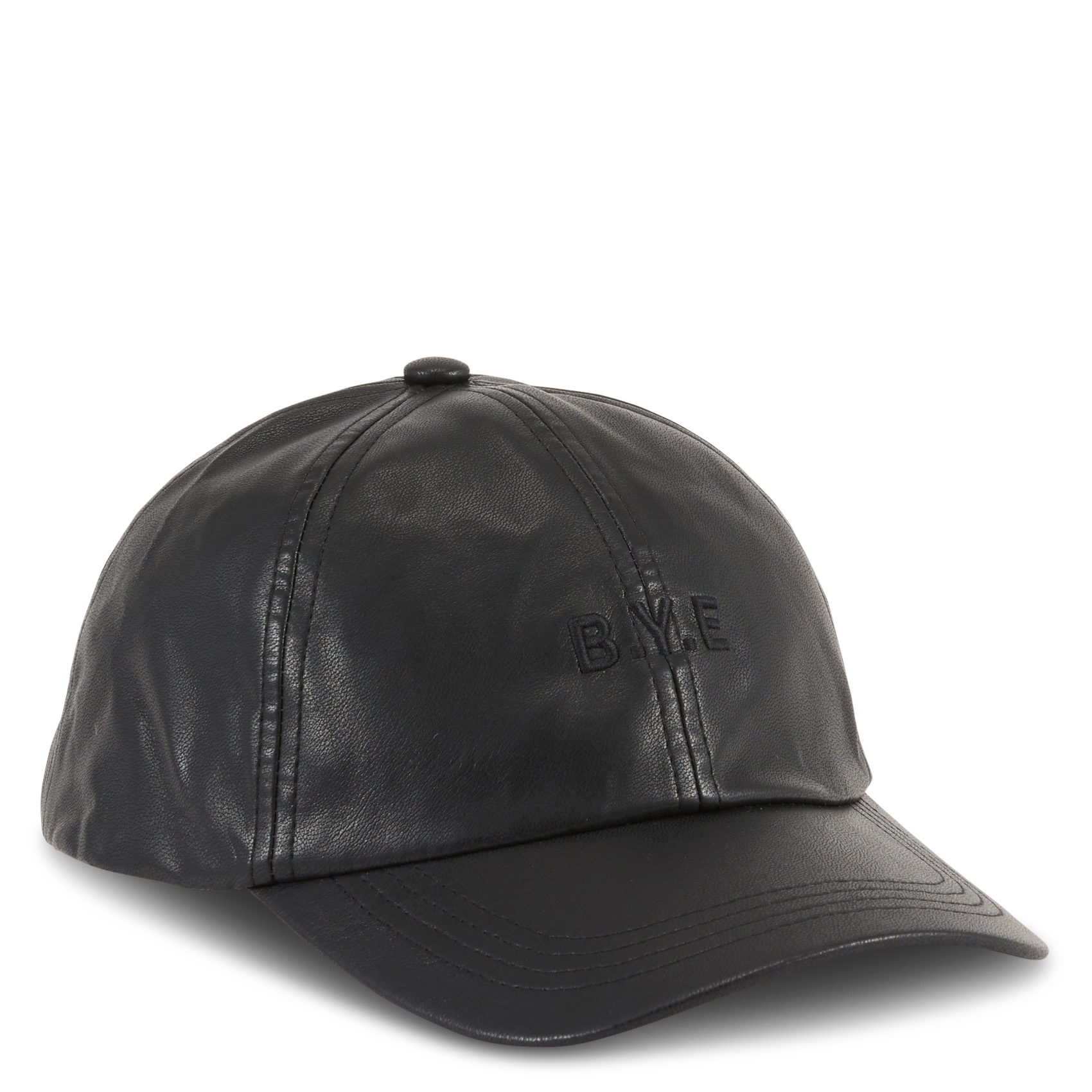 Effen pet met ton-sur-ton borduursel IKKS Zwart