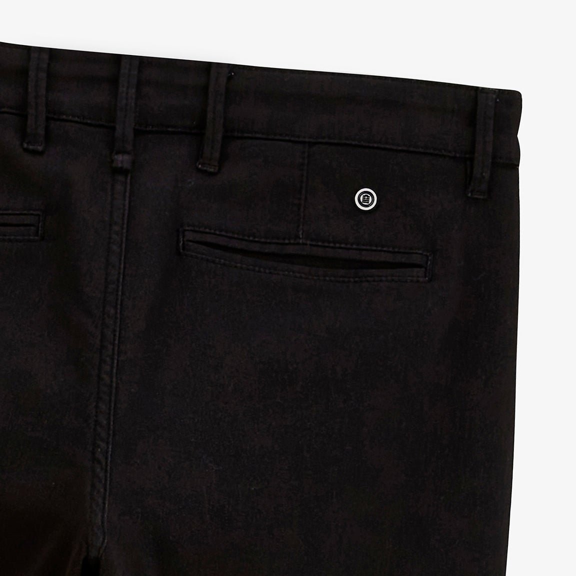 Comfort fit cotton trousers SERGE BLANCO Black