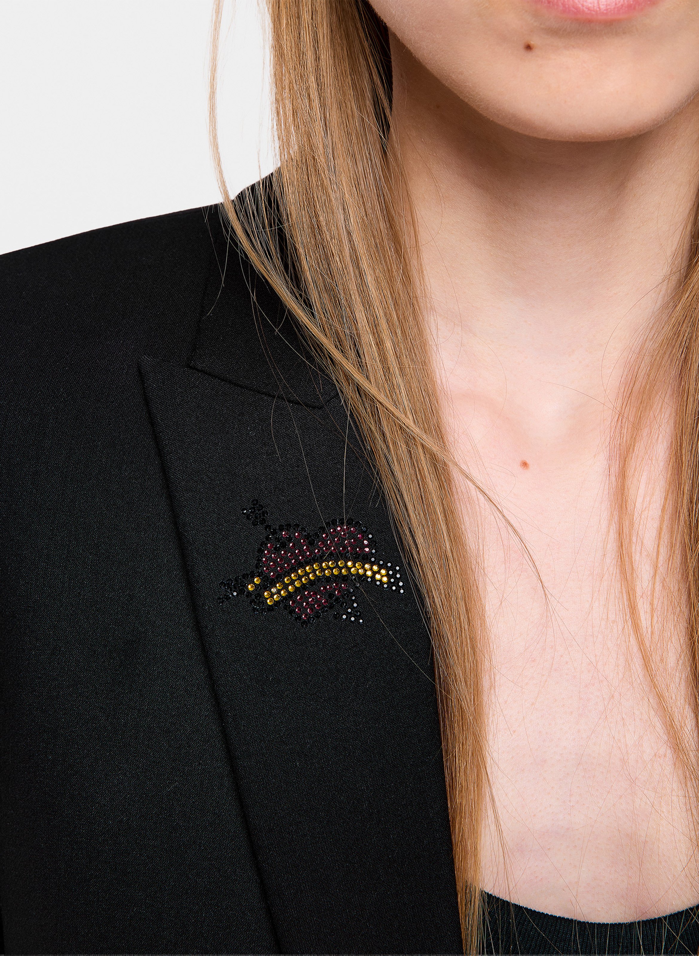 Veste de tailleur strassée ZADIG&VOLTAIRE Noir