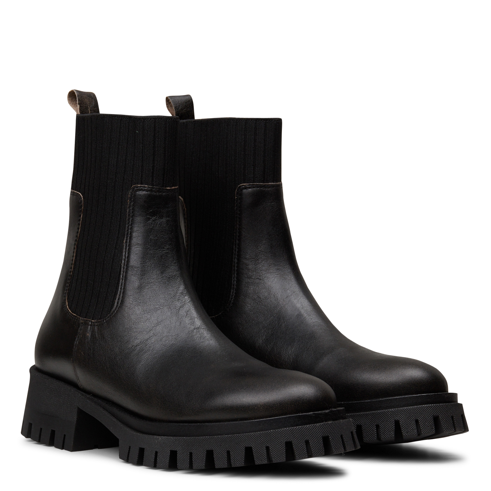Slip-on smooth leather boots | Brown MELLOW YELLOW Women