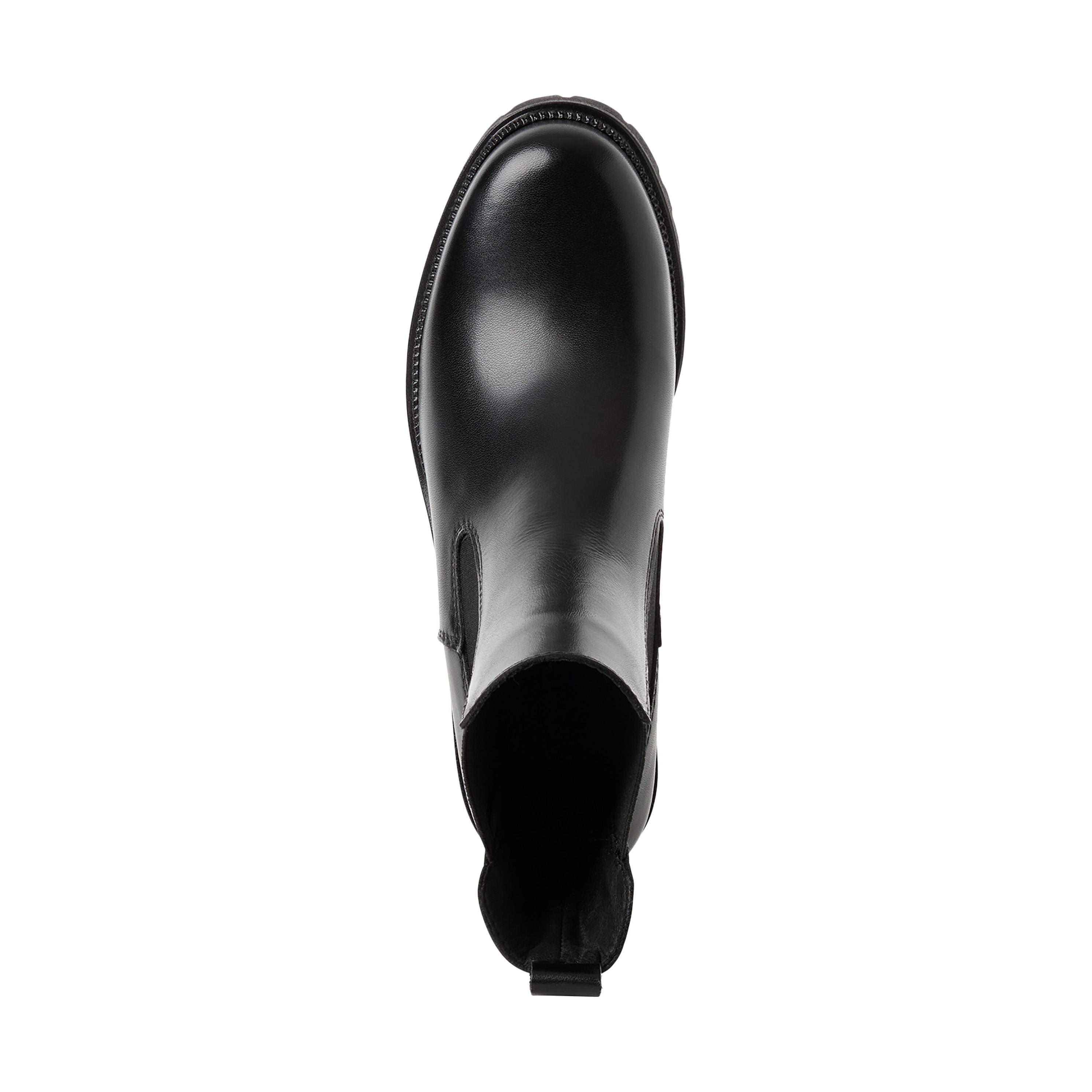 Leather ankle boots TAMARIS Black