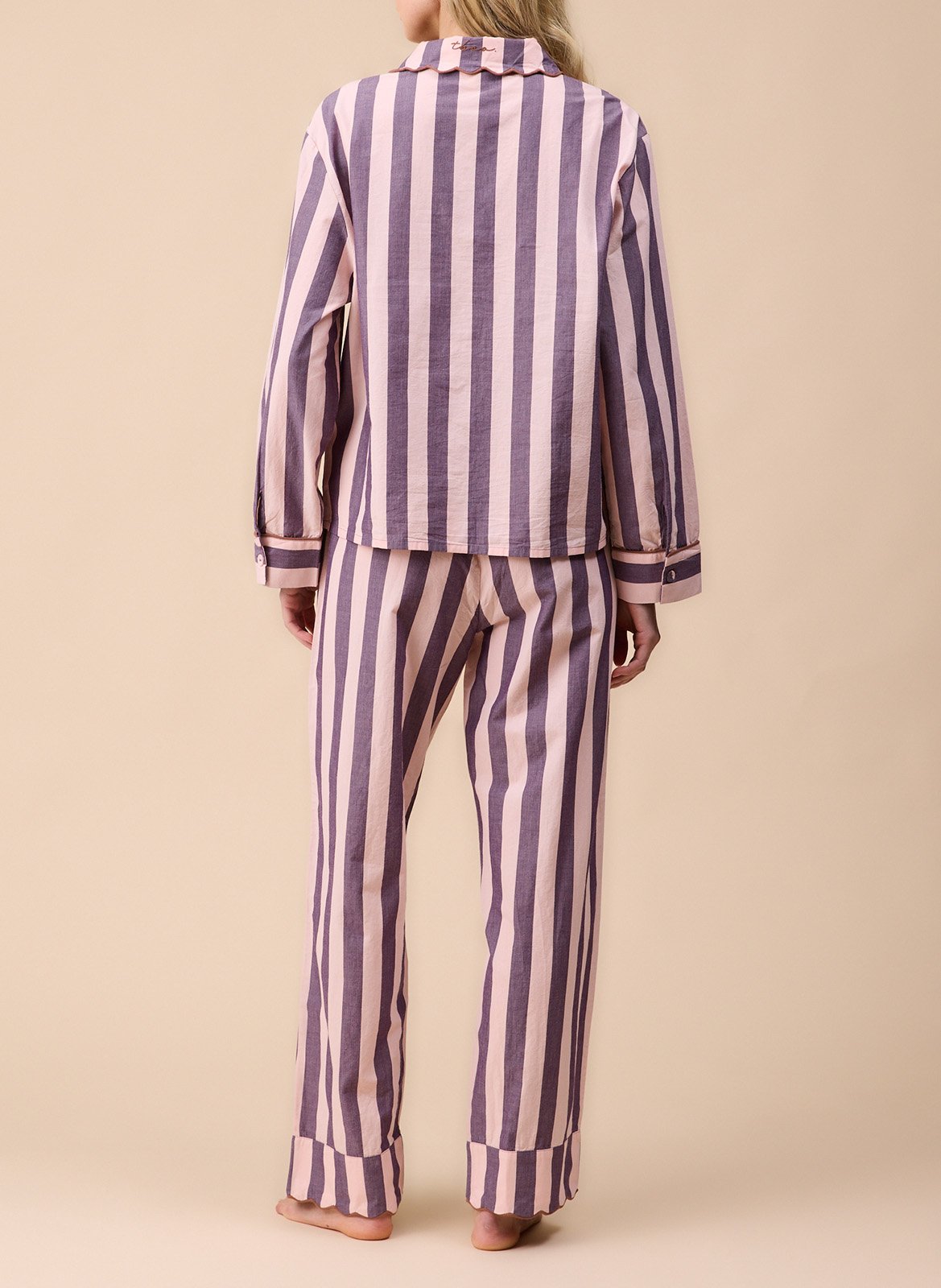 Baumwoll-Pyjama TBCO Rosa