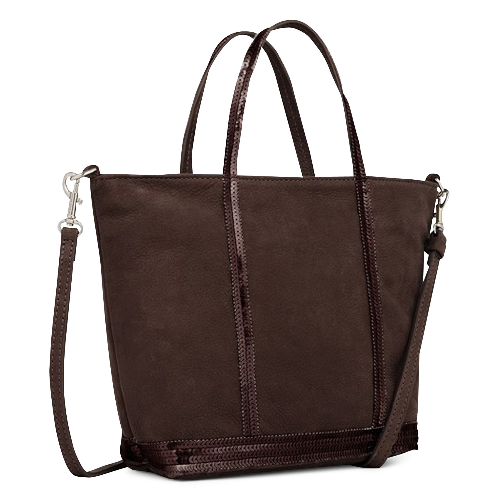 Shopper van leer | Bruin VANESSA BRUNO Dames
